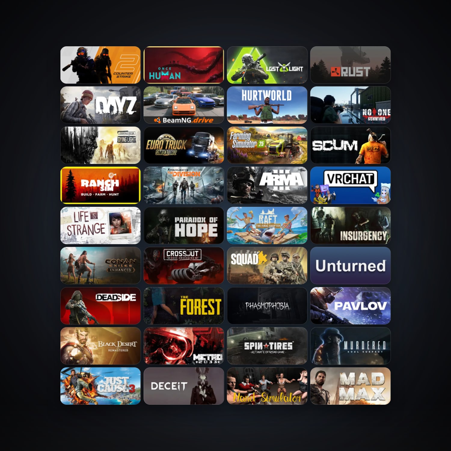 Steam 169 games, Steam 12, clean — HabibiAccounts