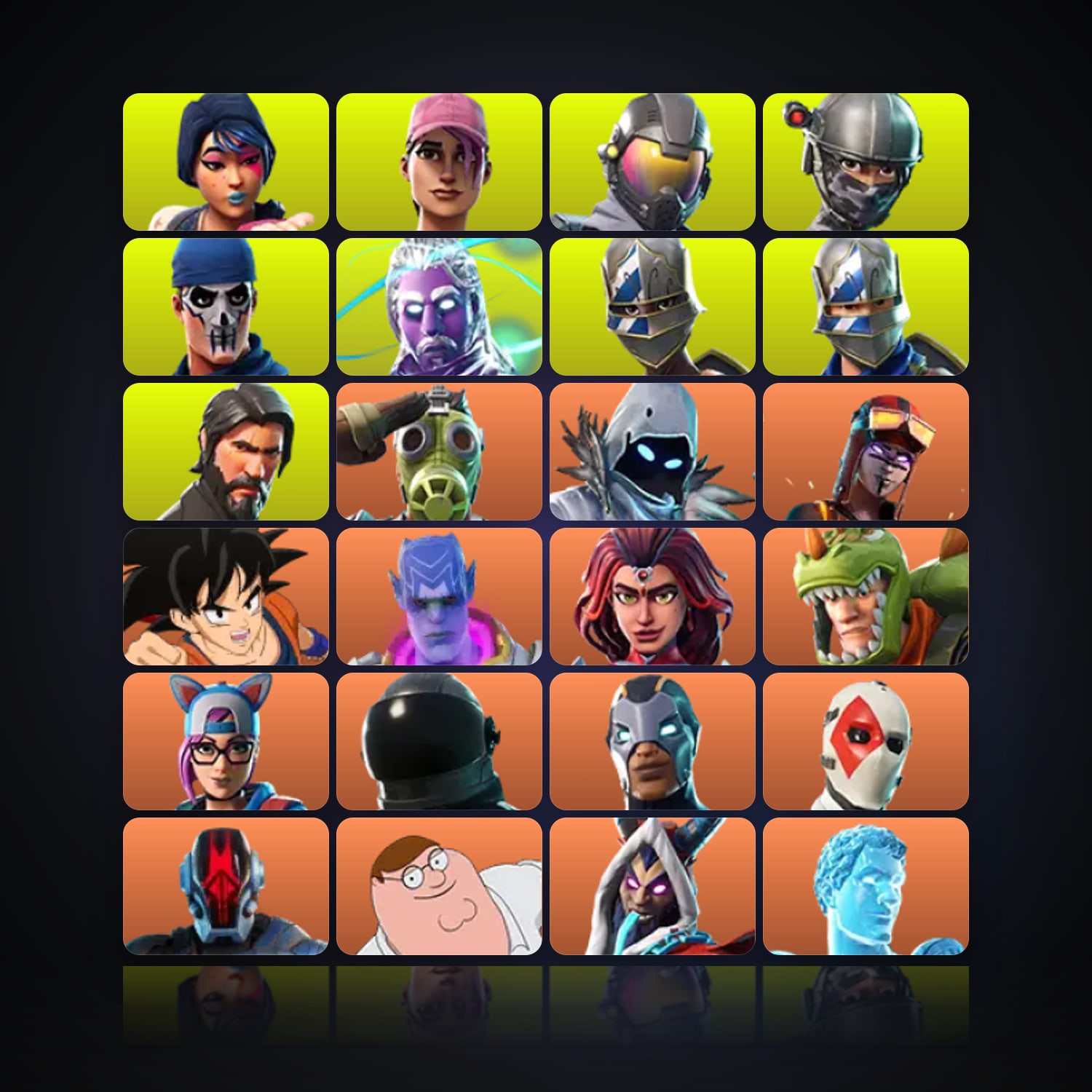 Fortnite | 220 Skins | 350 V-Bucks | Level 1440 | 269 Wins — HabibiAccounts