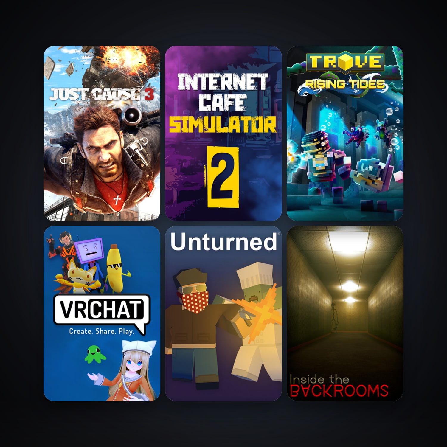 Battle vs Chess + Just Cause 3, 33 games, clean — HabibiAccounts