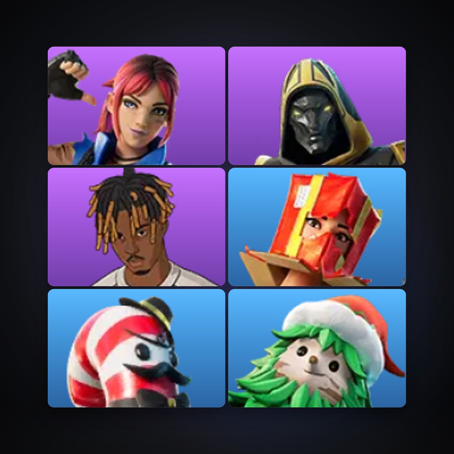 Fortnite | 6 Skins | 400 V-Bucks | Level 281 | 5 Wins — HabibiAccounts