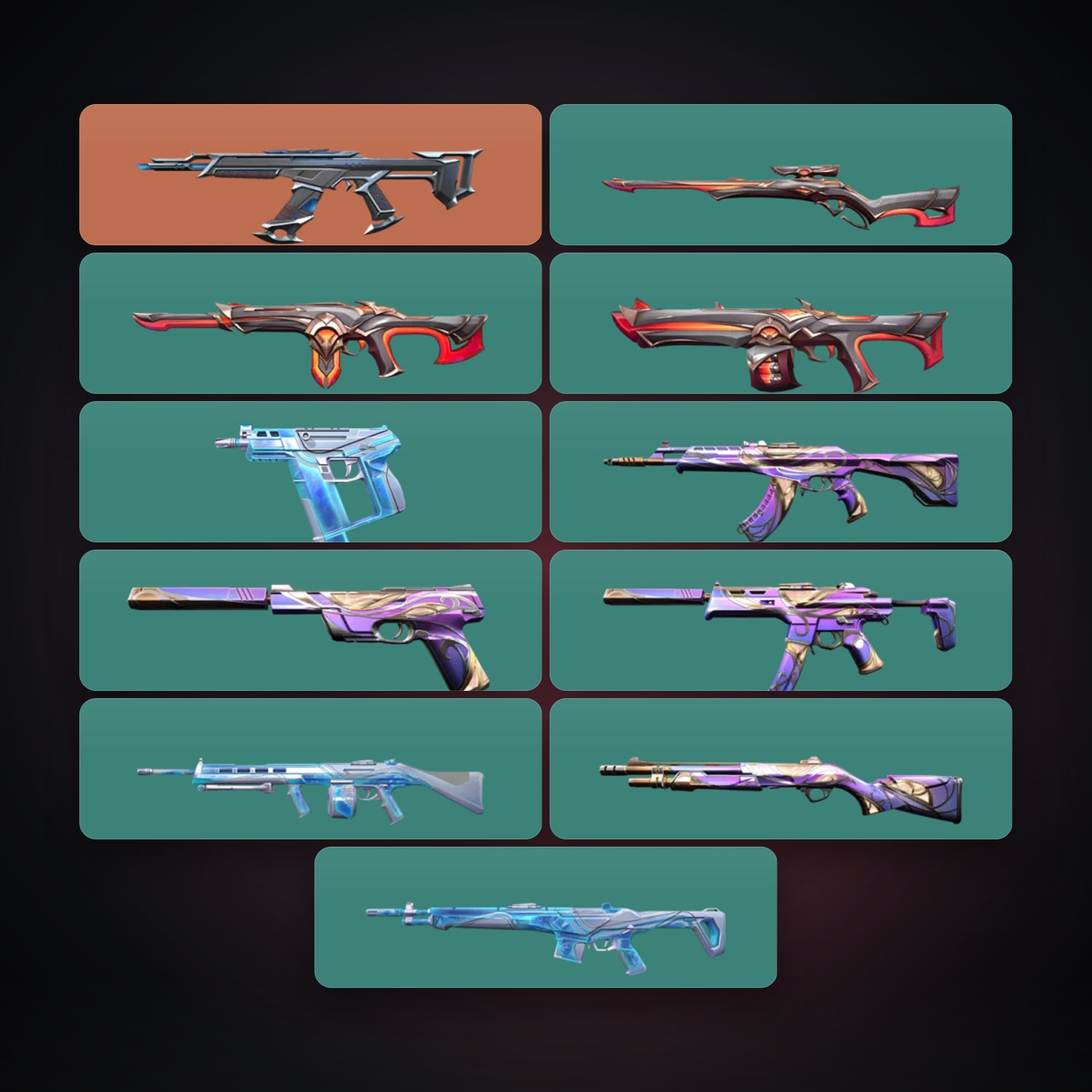 EU Bronze 1 locker — 11 skins, lvl 85 — HabibiAccounts