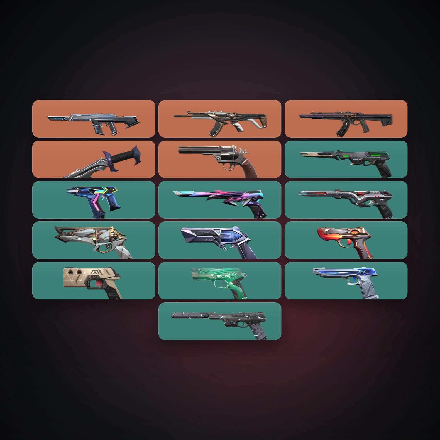EU Silver 3 locker — 1 knives, 18 skins, lvl 178 — HabibiAccounts