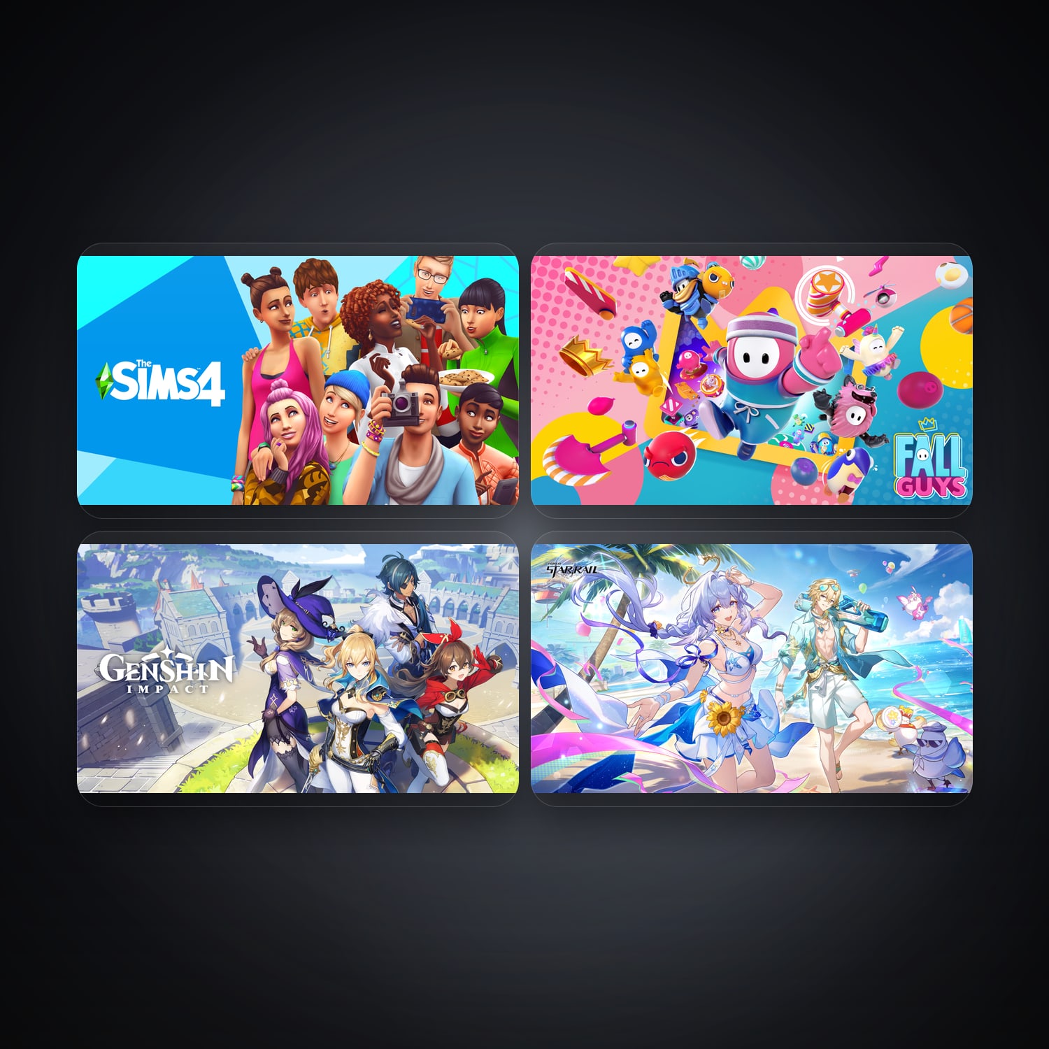 The Sims 4 & Fall Guys | 4 Games — HabibiAccounts