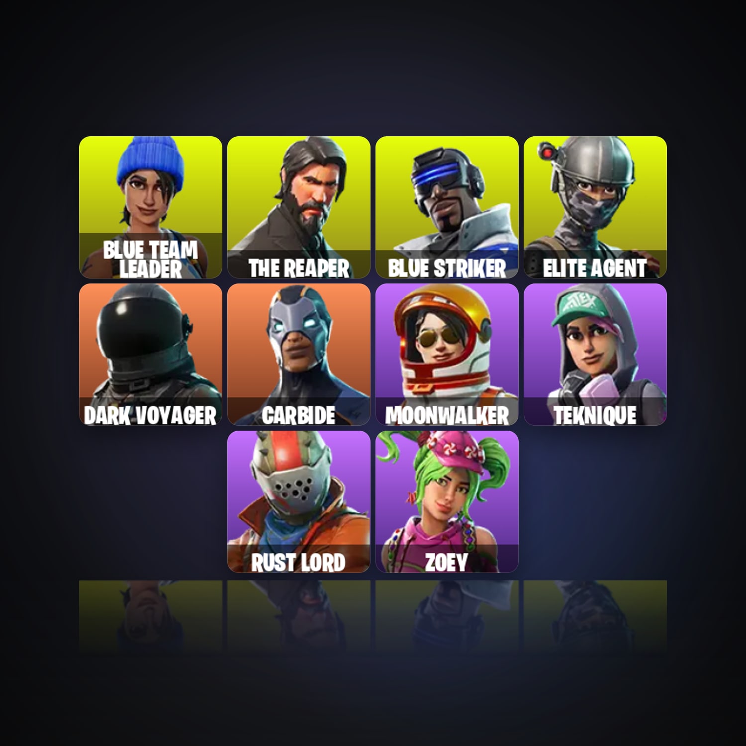 Fortnite | 12 Skins | 1.9K V-Bucks | Level 696 | 57 Wins — HabibiAccounts