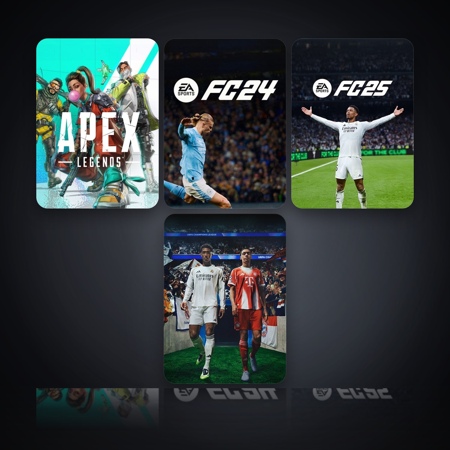 Apex Legends & EA SPORTS FC24 | 9 Games | Apex Lvl 4 — HabibiAccounts