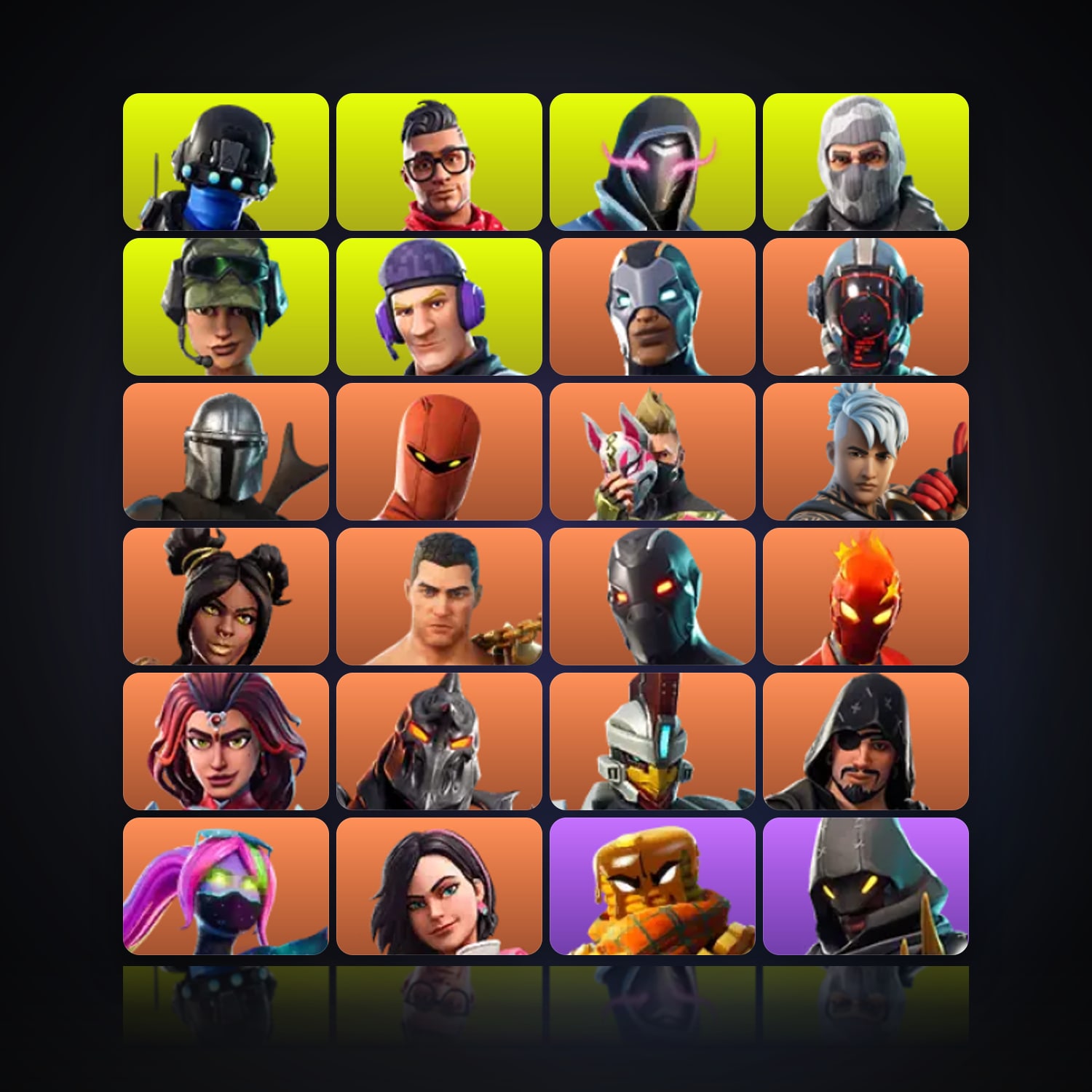 Fortnite | 58 Skins | 700 V-Bucks | Level 1252 | 210 Wins — HabibiAccounts
