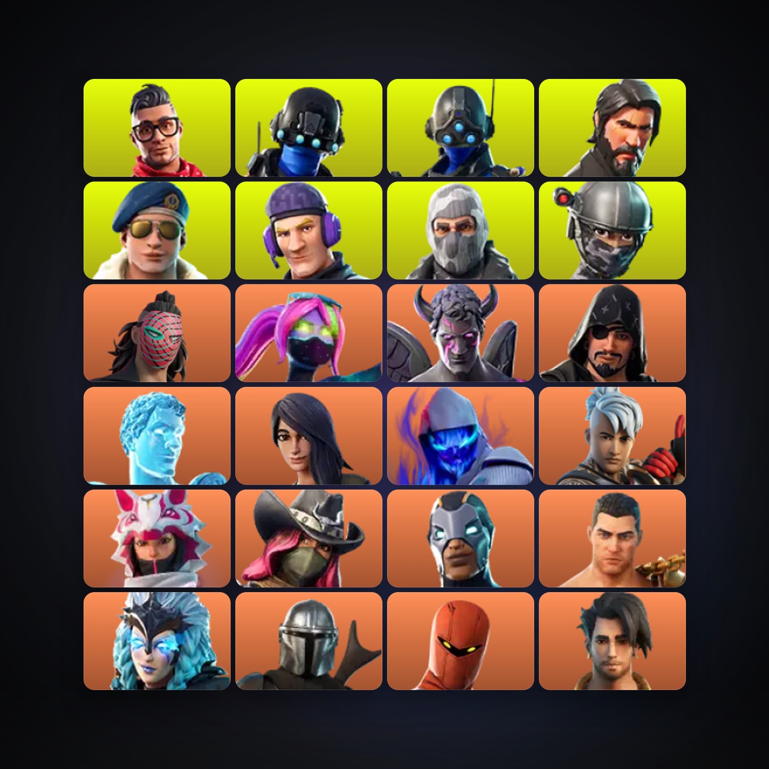 Fortnite | 169 Skins | 2.2K V-Bucks | Level 1763 | 194 Wins — HabibiAccounts