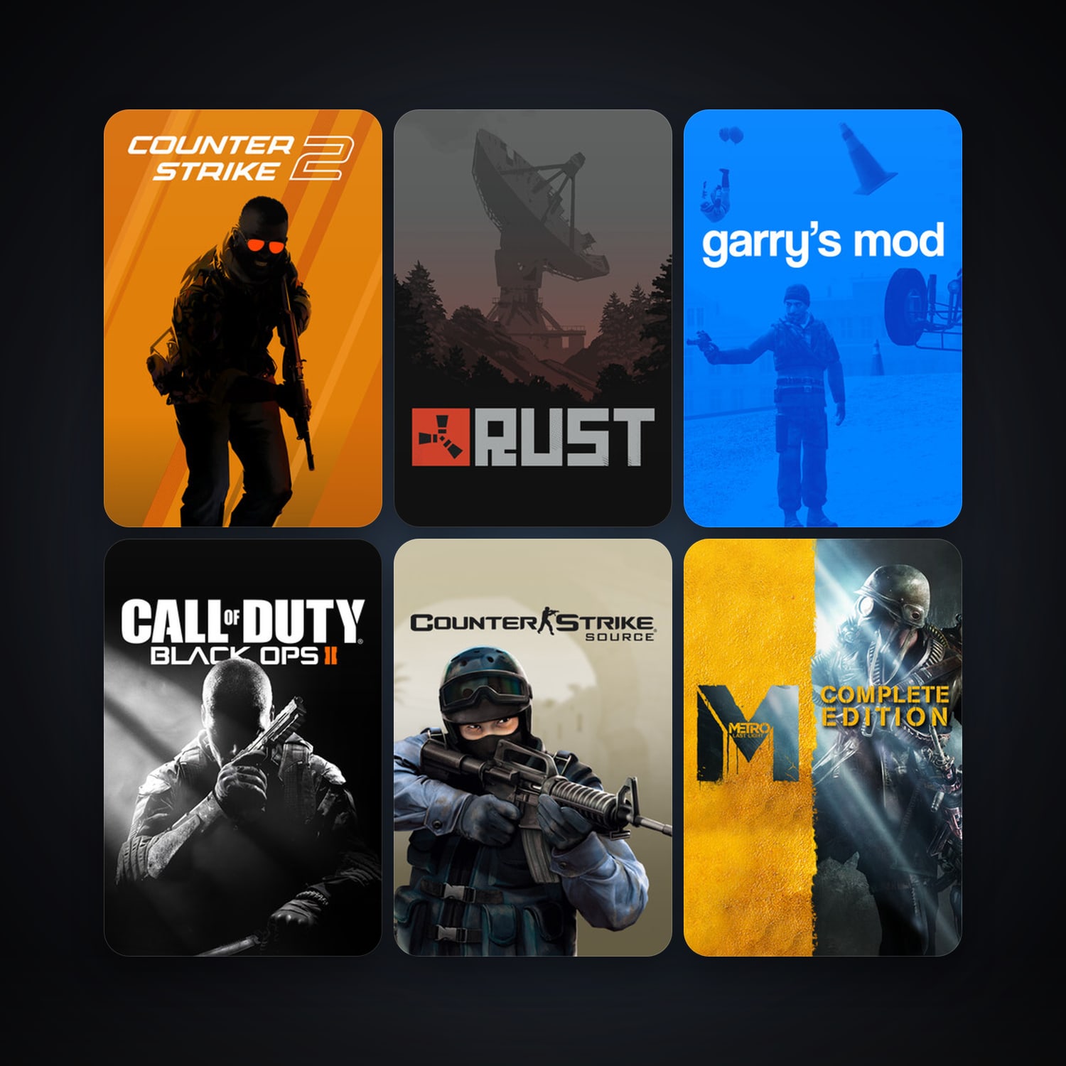 Counter-Strike: Source + Dota 2, 19 games, Steam 14, clean — HabibiAccounts