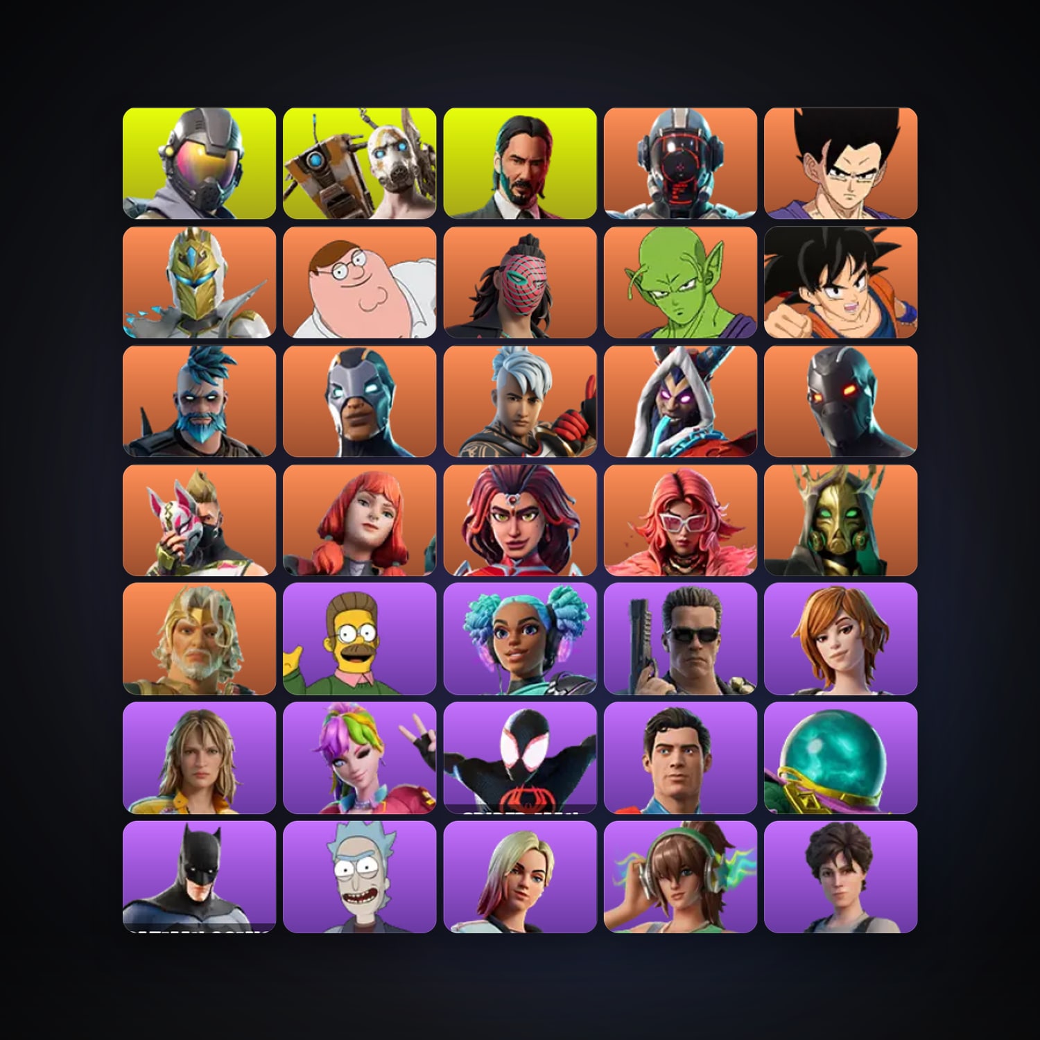 Fortnite | 385 Skins | 600 V-Bucks | Level 3655 | 578 Wins — HabibiAccounts