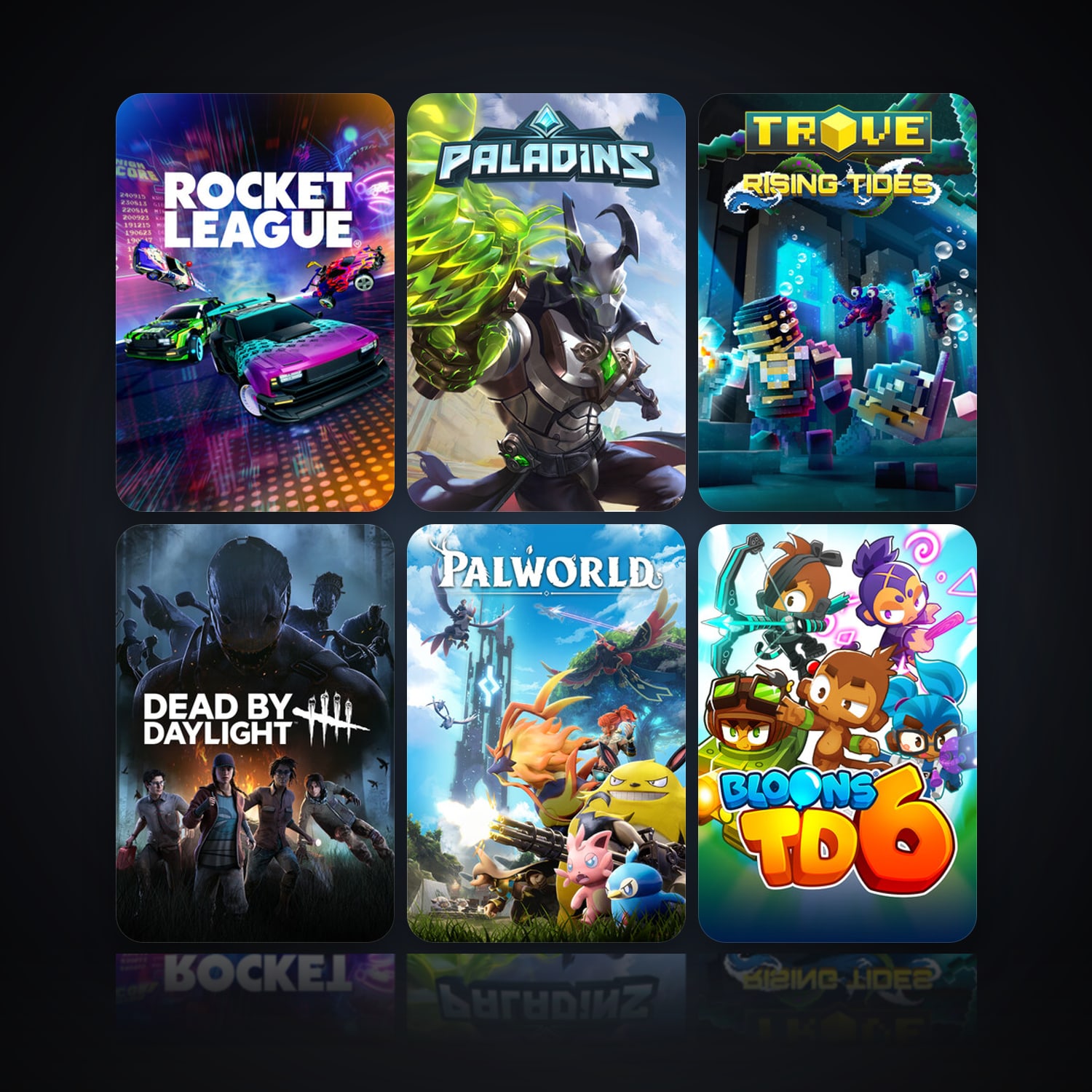 Rocket League & Paladins | Level 10 | 60 Games | Clean — HabibiAccounts