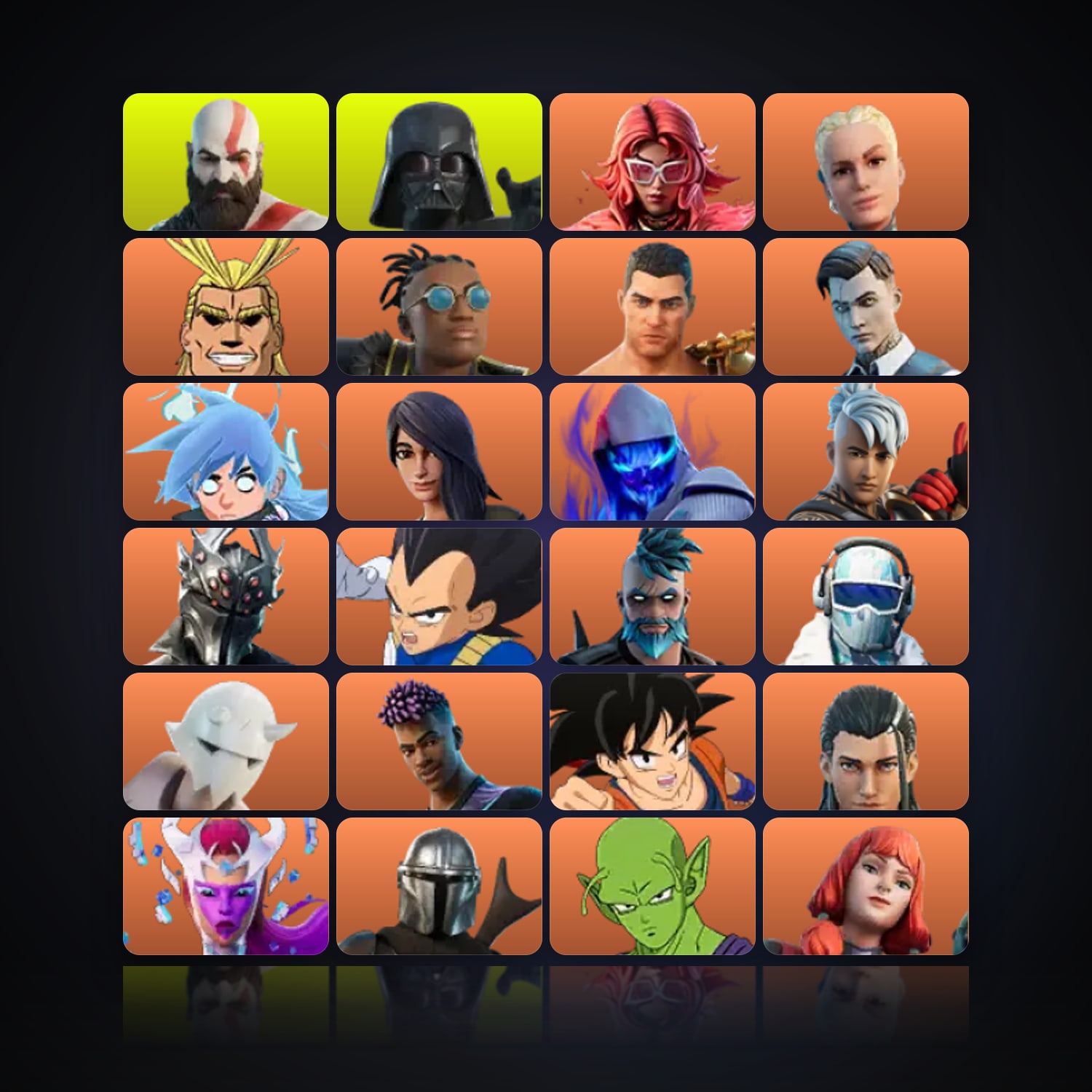 Fortnite | 251 Skins | 400 V-Bucks | Level 3600 | 807 Wins — HabibiAccounts