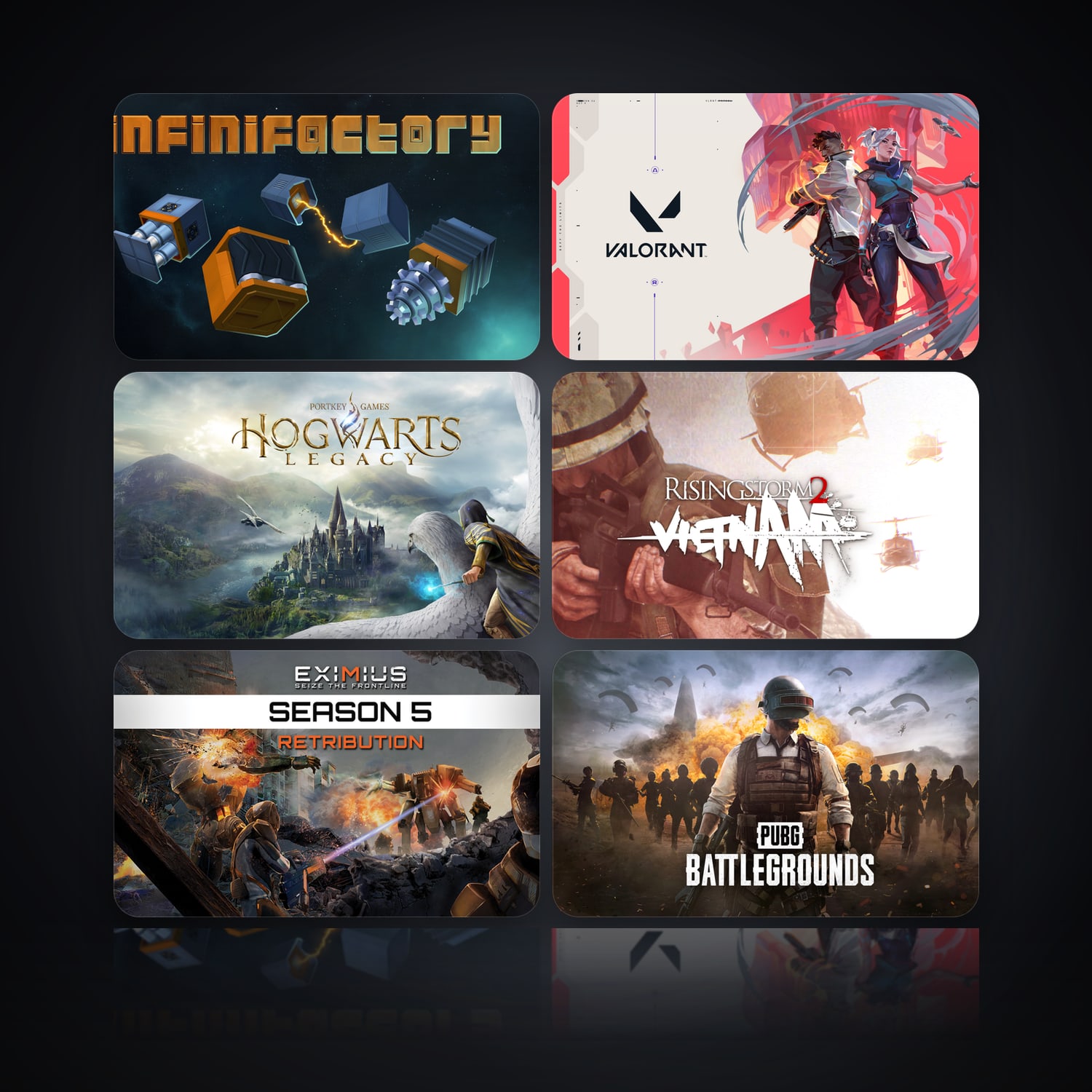 Infinifactory & VALORANT | 10 Games — HabibiAccounts