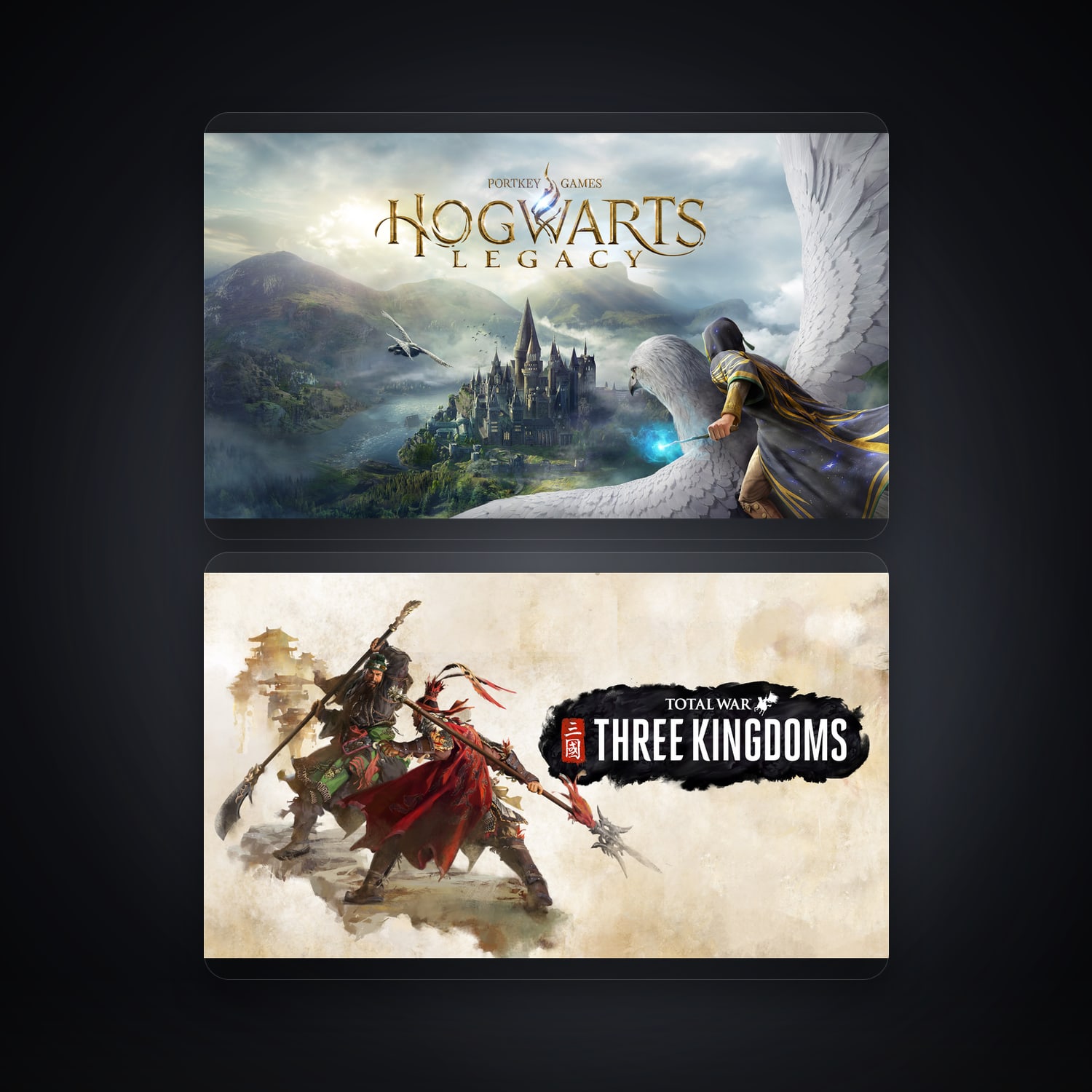 Hogwarts Legacy & Total War: THREE KINGDOMS | 2 Games — HabibiAccounts