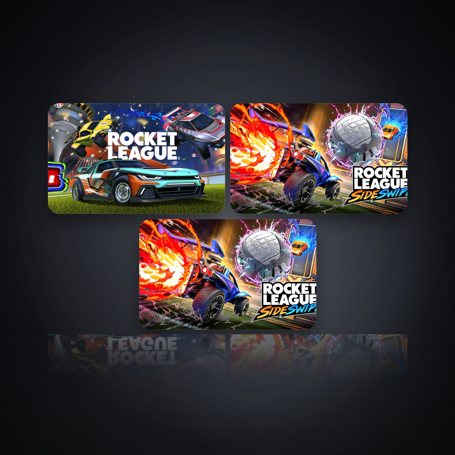 Rocket League & Rocket League Sideswipe | 3 Games — HabibiAccounts
