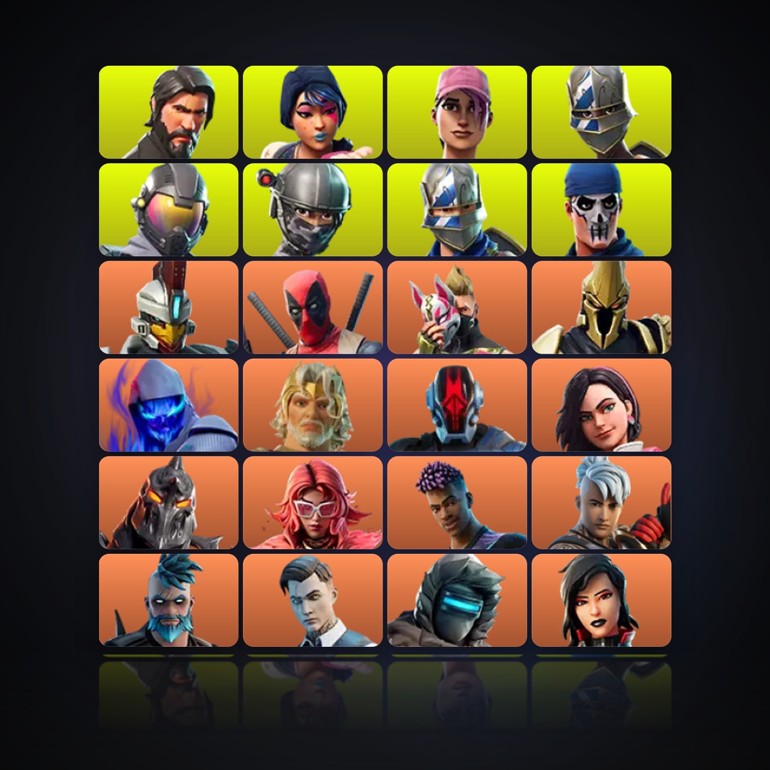 Fortnite | 145 Skins | 700 V-Bucks | Level 1753 | 338 Wins — HabibiAccounts