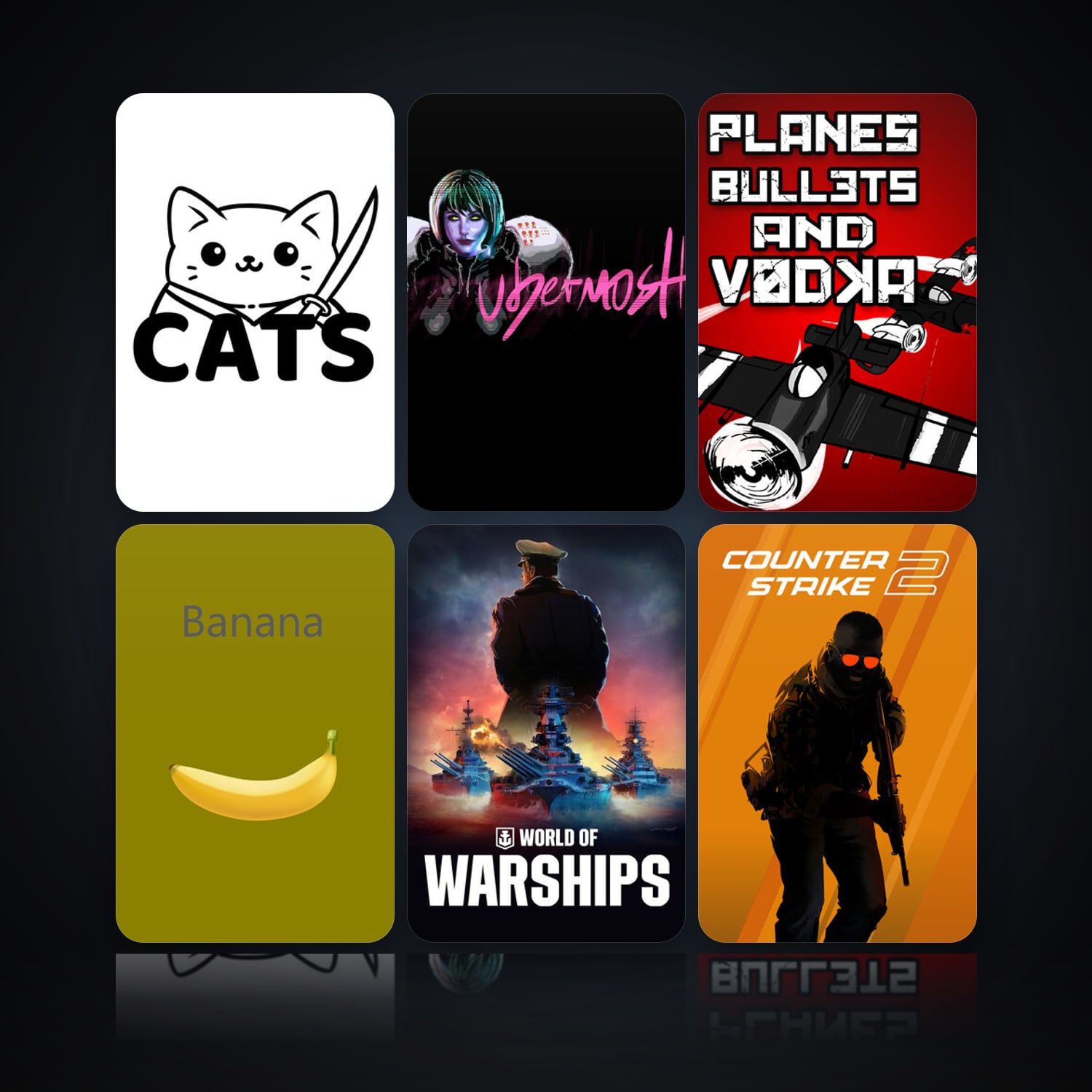 Cats & UBERMOSH | 20 Games | Has VAC — HabibiAccounts