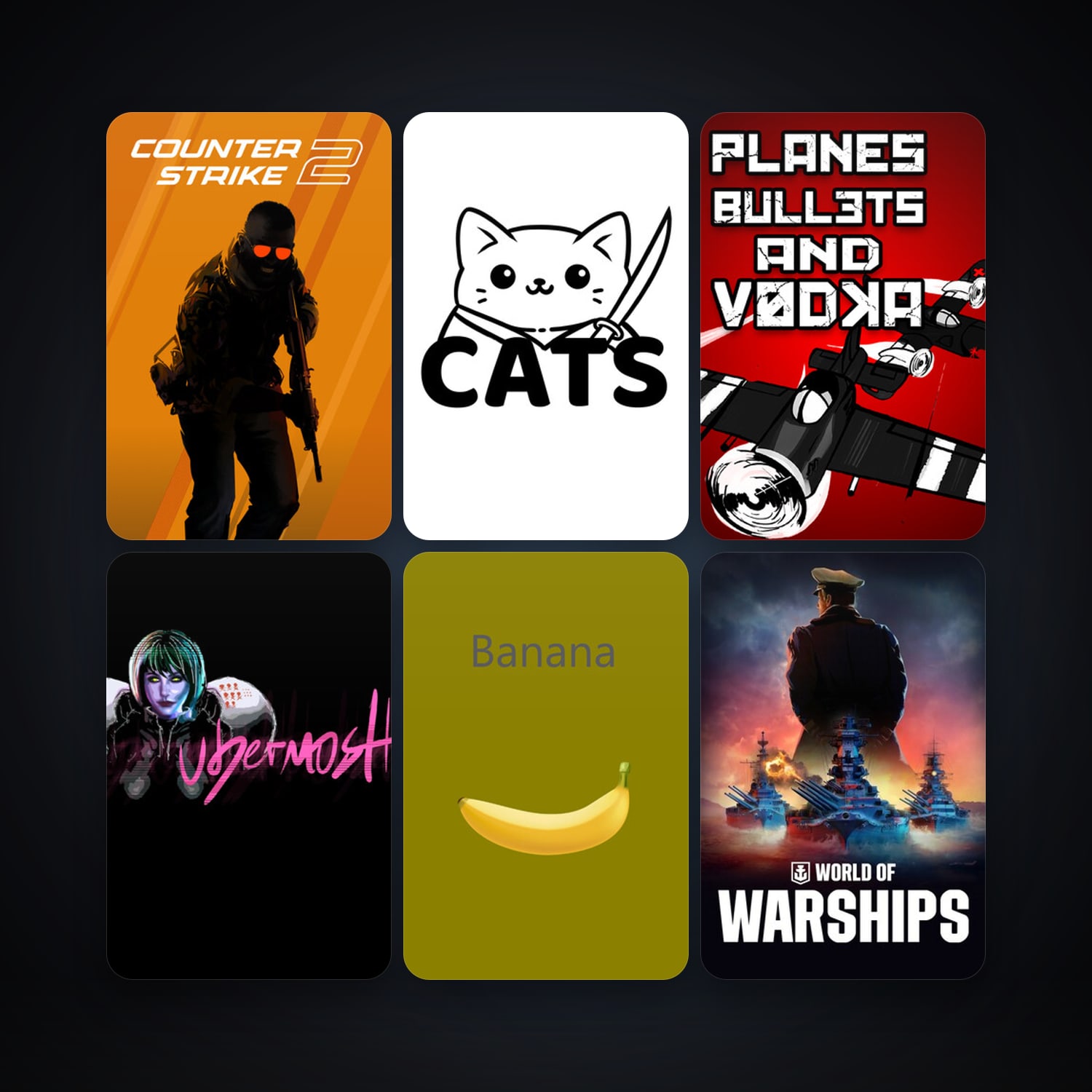 Cats & Planes, Bullets and Vodka | 30 Games | Has VAC — HabibiAccounts