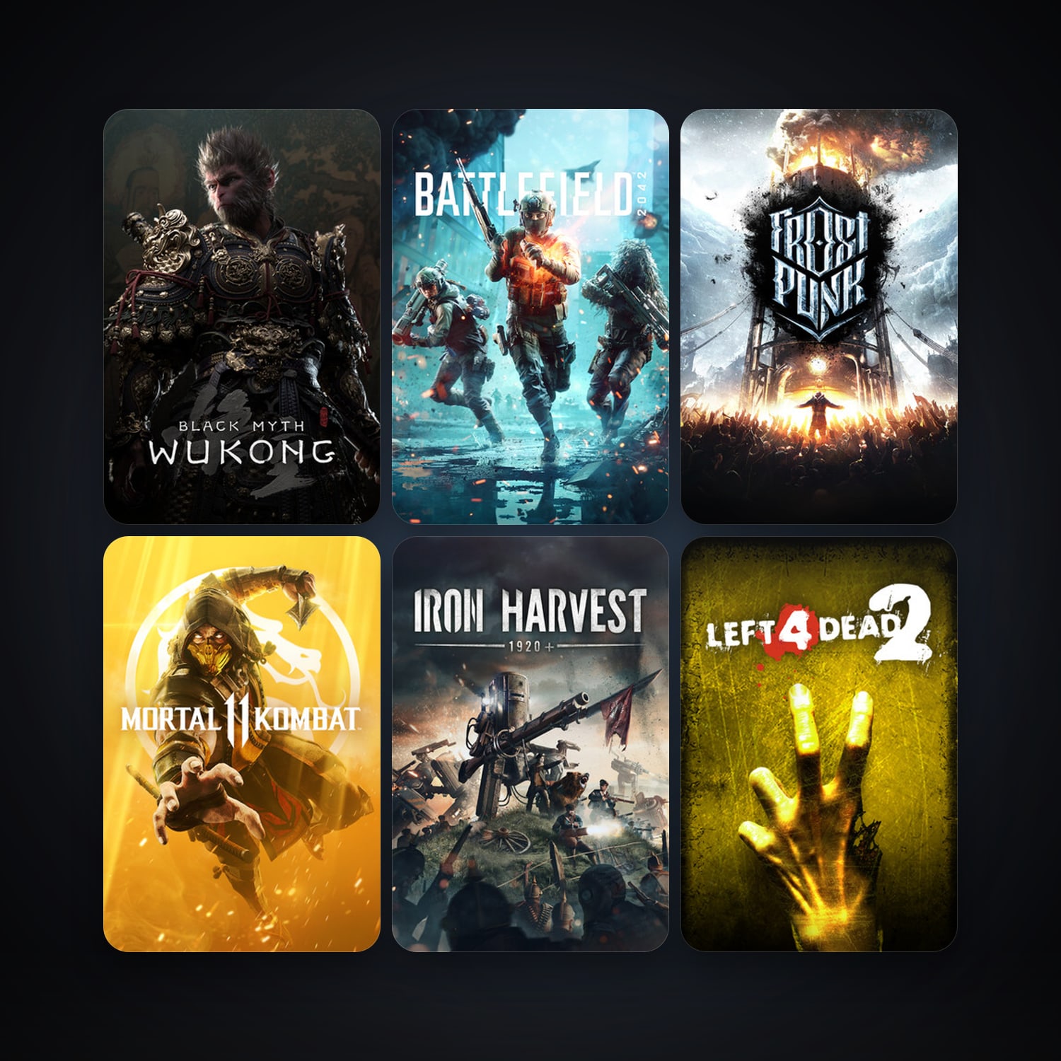 Left 4 Dead 2 + Metro 2033 Redux, 16 games, clean — HabibiAccounts
