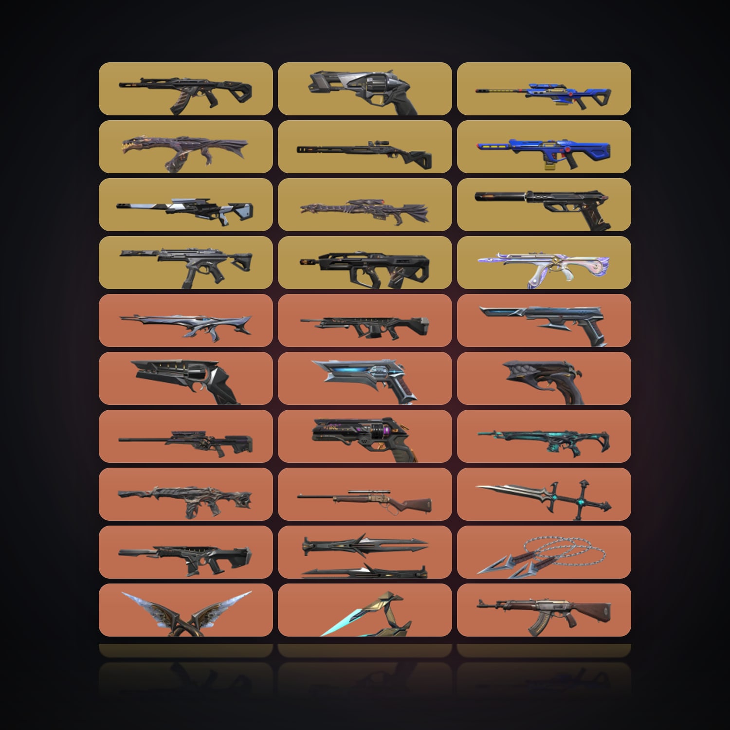 Gold 1 Rank | Europe Server | 108 Skins | 15 Knives | Level 89 — HabibiAccounts