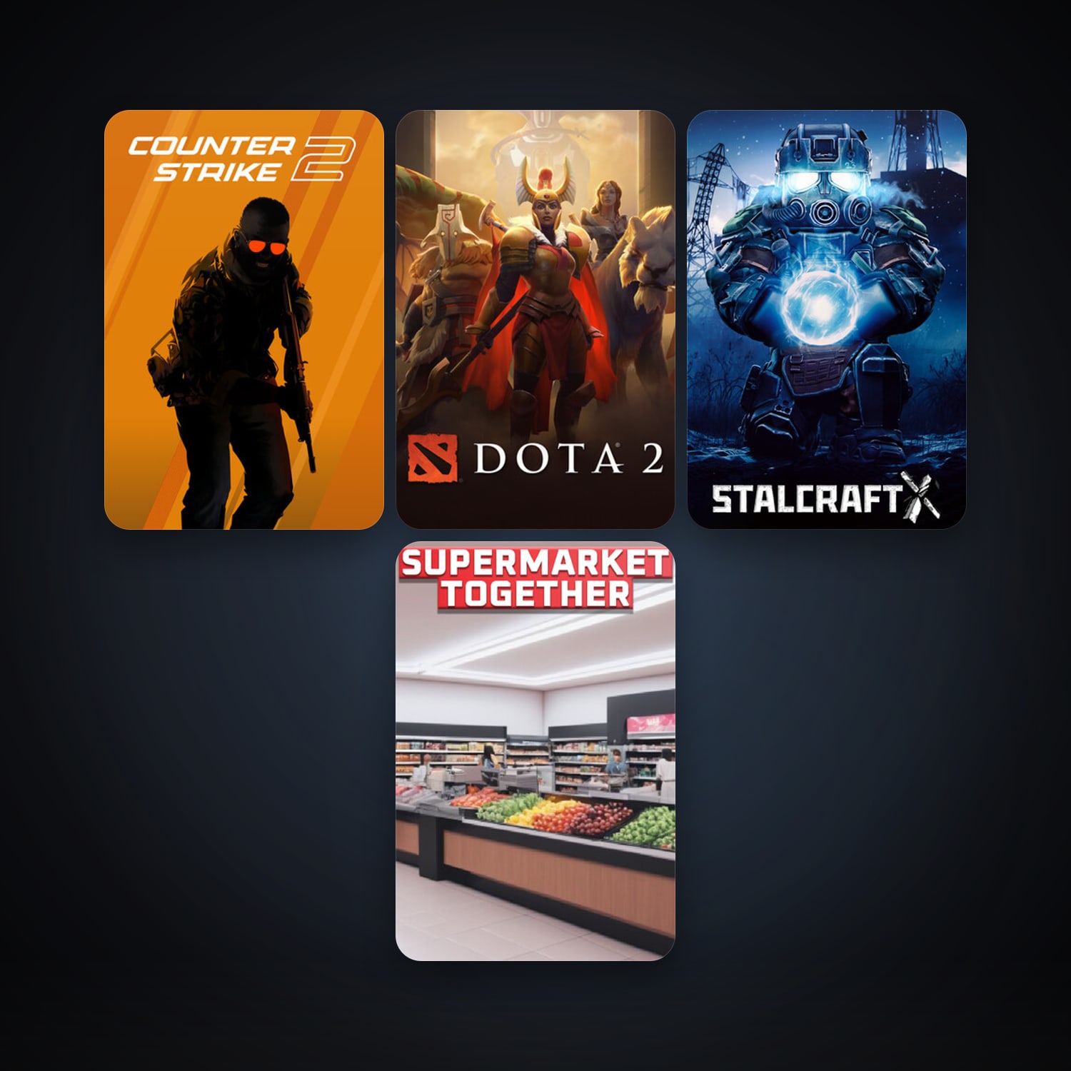 Dota 2 + CS2 Prime, 5 games, clean — HabibiAccounts
