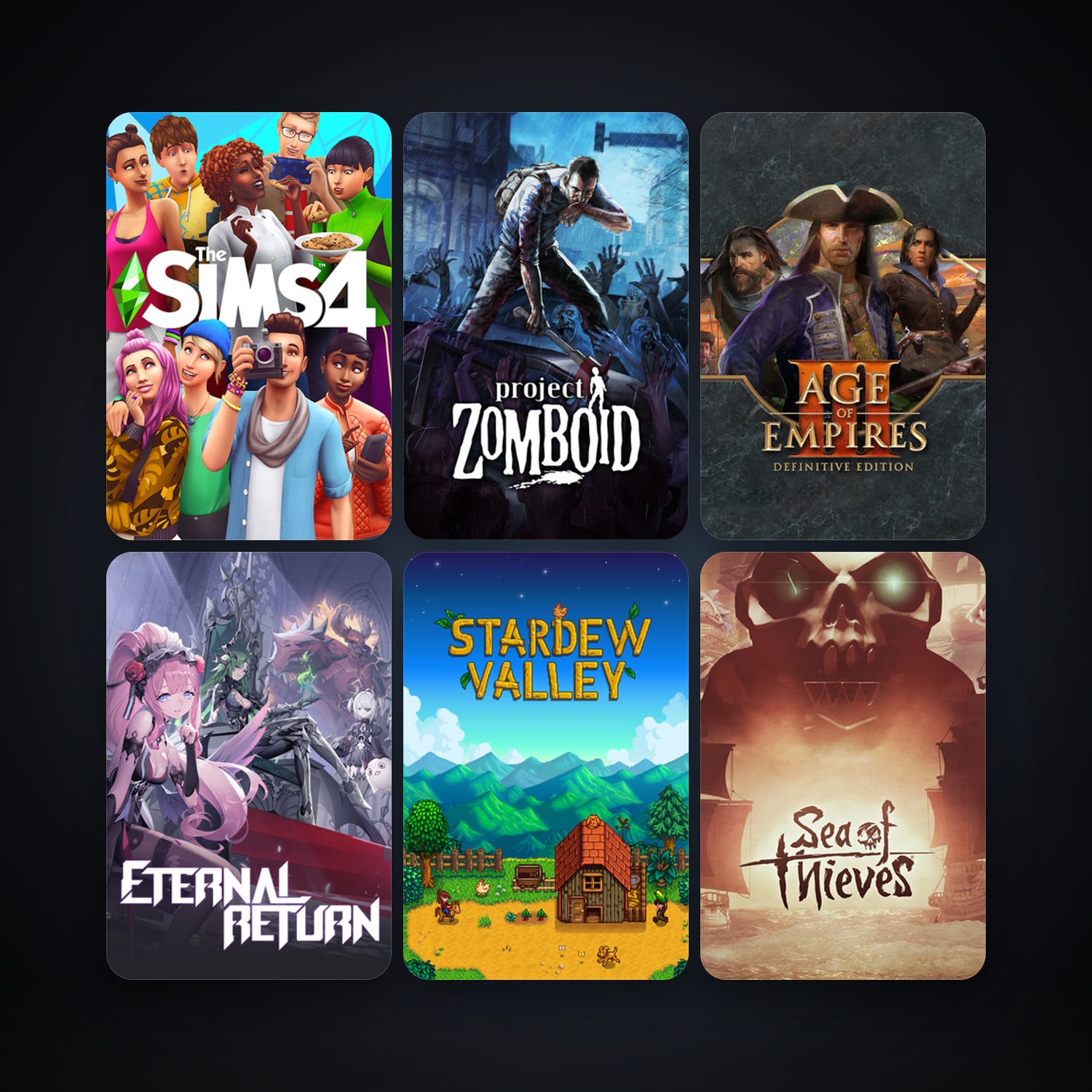Project Zomboid + PAYDAY 2, 23 games, clean — HabibiAccounts