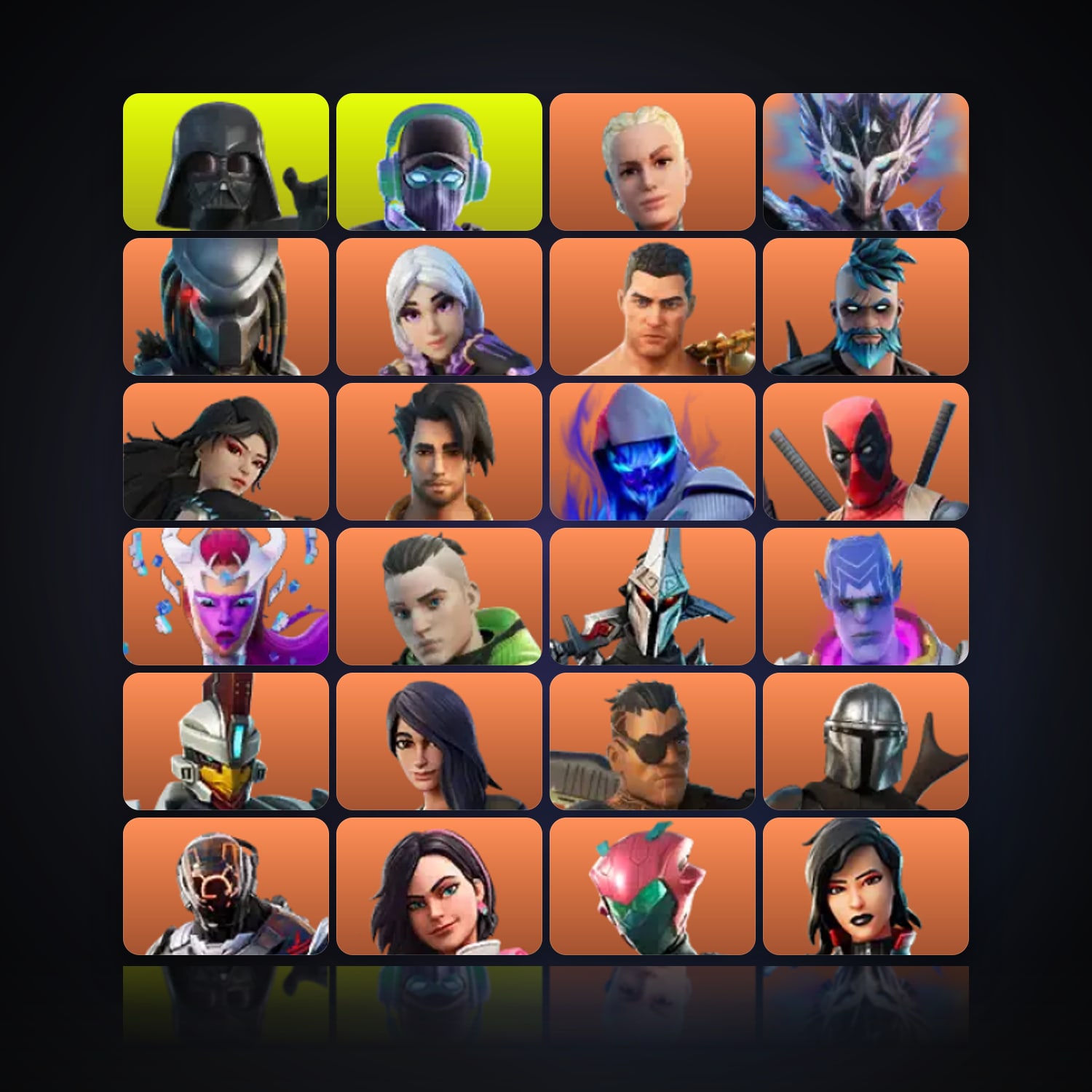 Fortnite | 184 Skins | 1.2K V-Bucks | Level 3500 | 152 Wins — HabibiAccounts