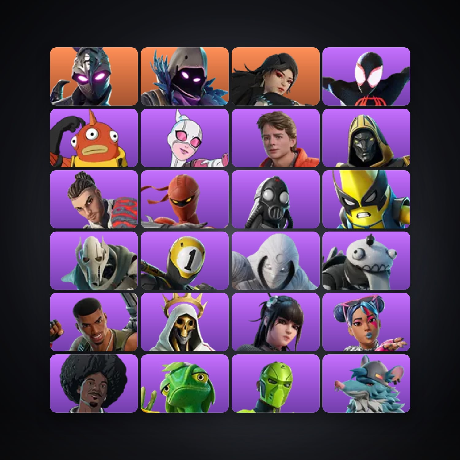Fortnite account with Raven & Ravage — 221 skins — 1.4K V-Bucks — lvl 2427 — HabibiAccounts