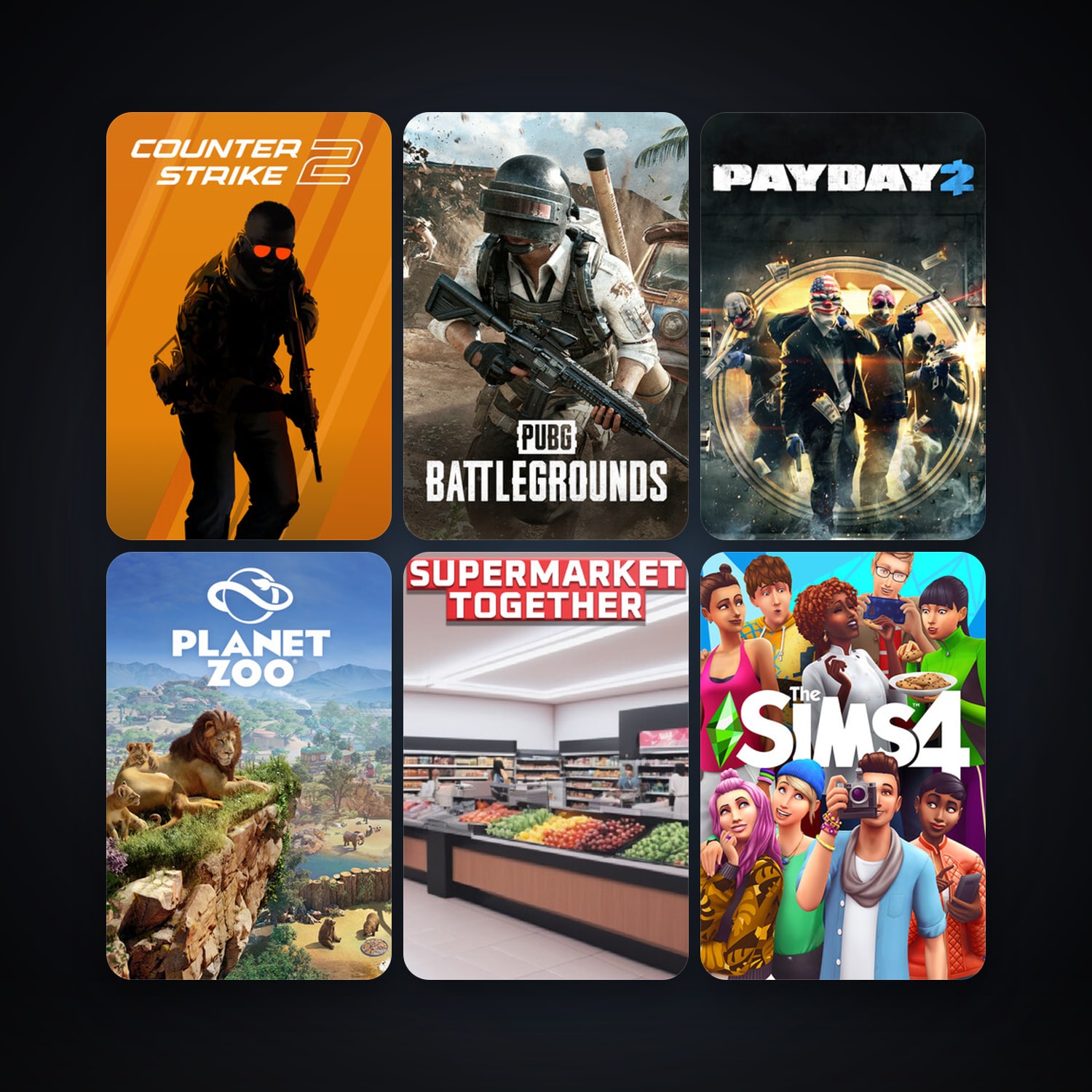 CS2 Prime + PAYDAY 2, 49 games, Steam 10, clean — HabibiAccounts