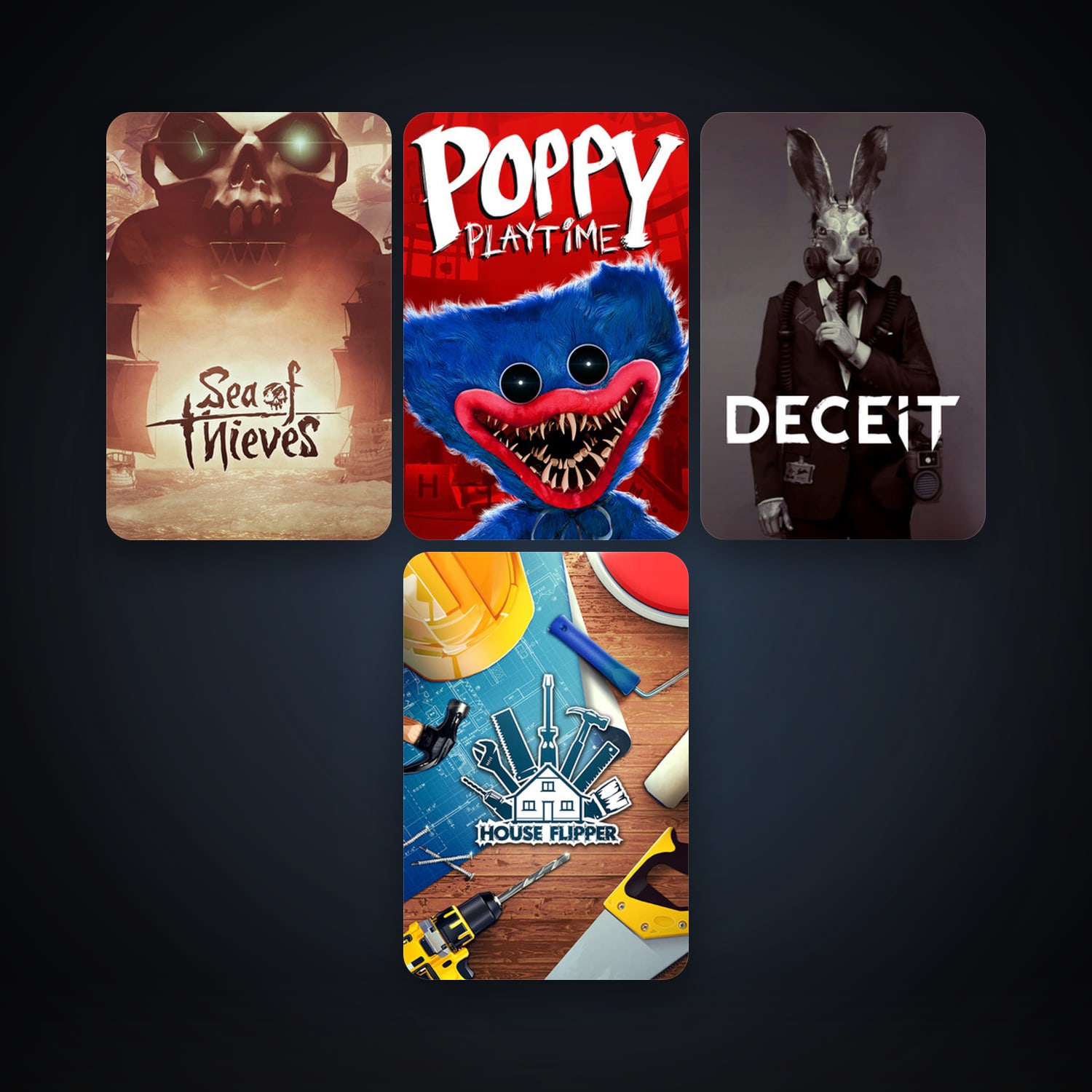 Deceit + House Flipper, 9 games, clean — HabibiAccounts
