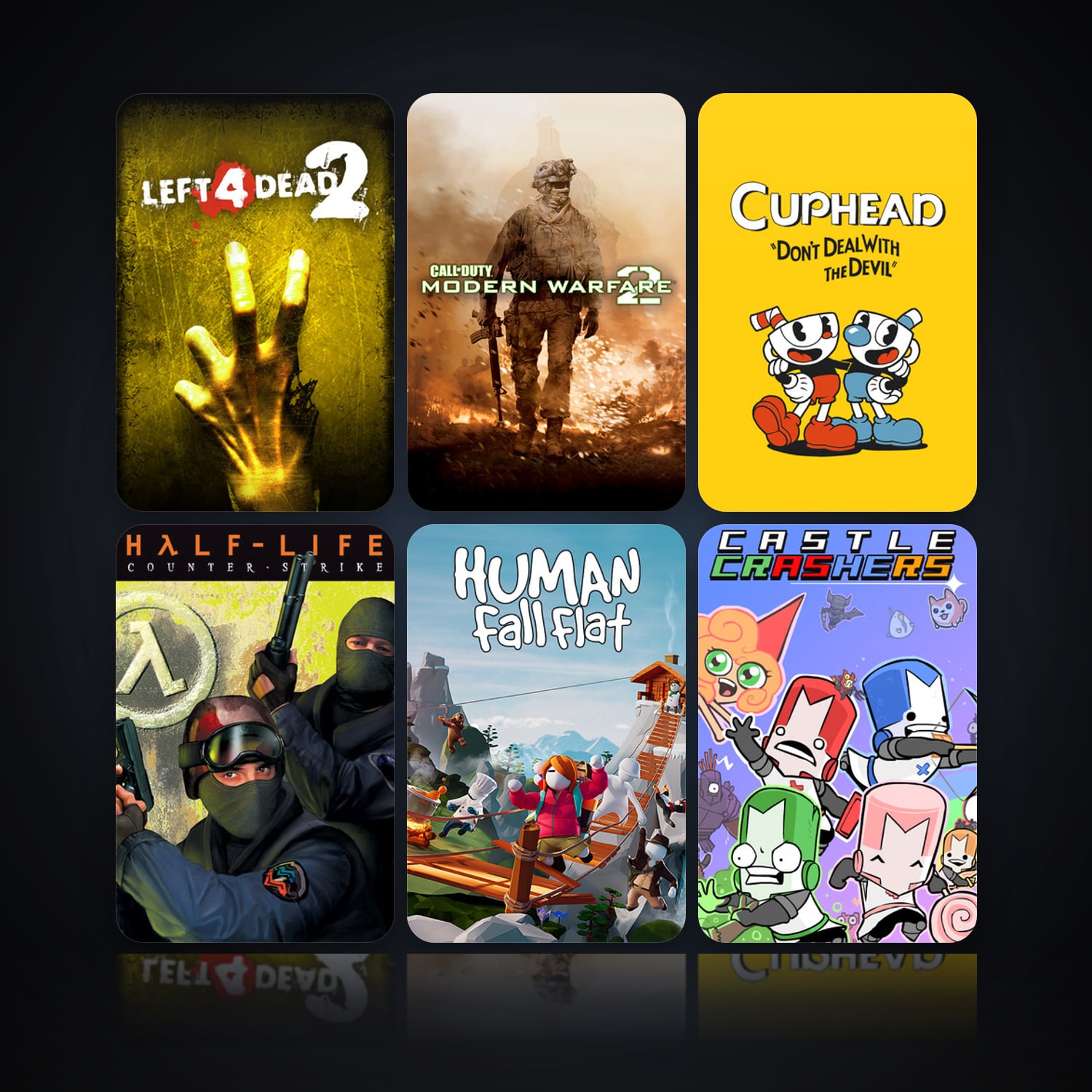 Left 4 Dead 2 & Call of Duty: Modern Warfare 2 (2009) | 18 Games | Clean — HabibiAccounts