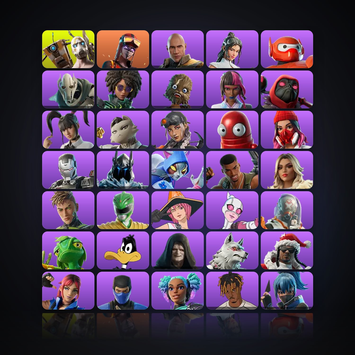 Fortnite | 108 Skins | 200 V-Bucks | Level 4186 | 253 Wins — HabibiAccounts
