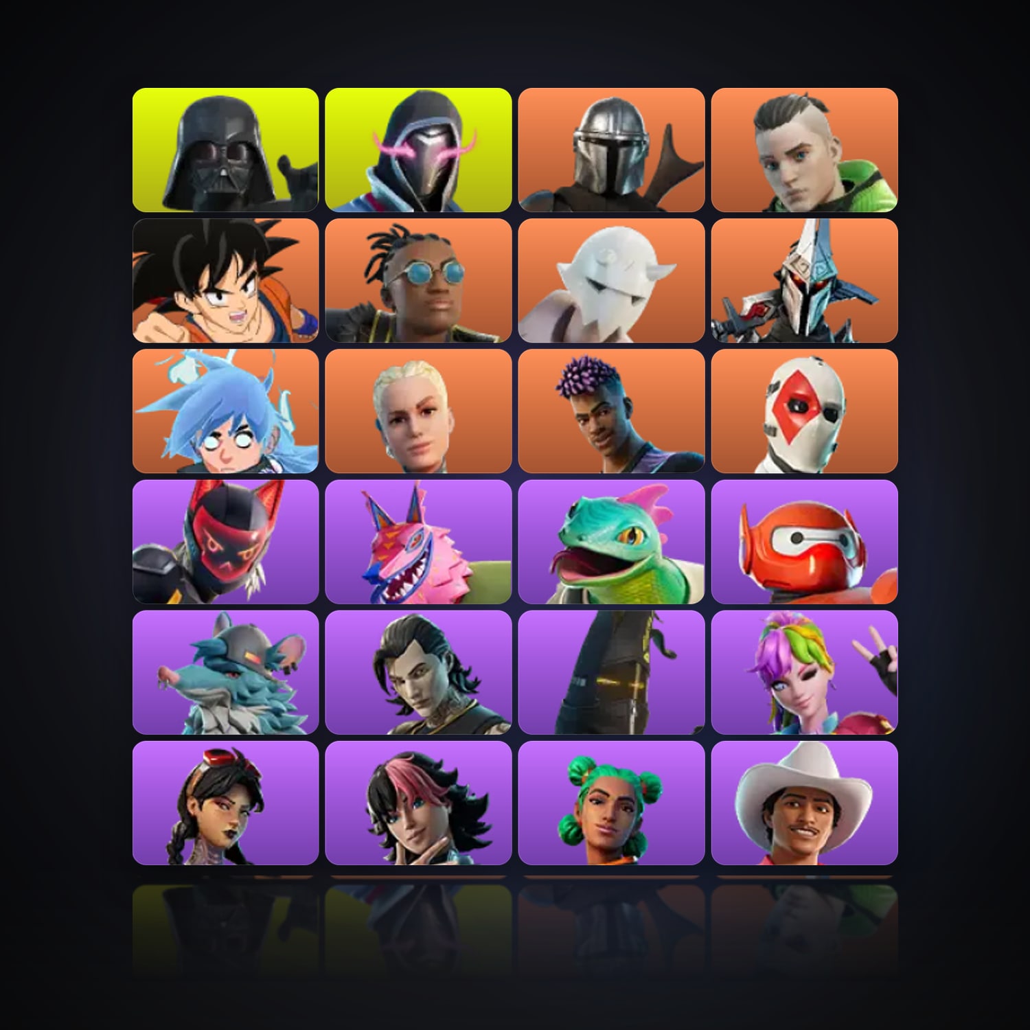 Fortnite | 191 Skins | 2K V-Bucks | Level 1654 | 126 Wins — HabibiAccounts