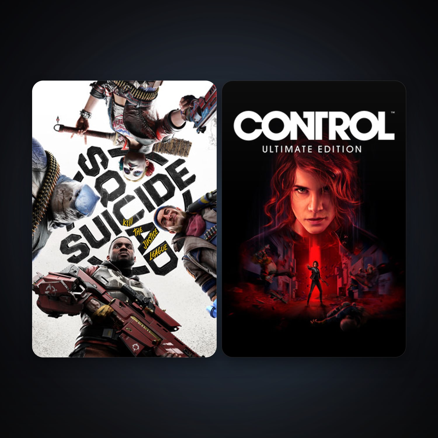 Suicide Squad: Kill the Justice League + Control Ultimate Edition, 2 games, clean — HabibiAccounts