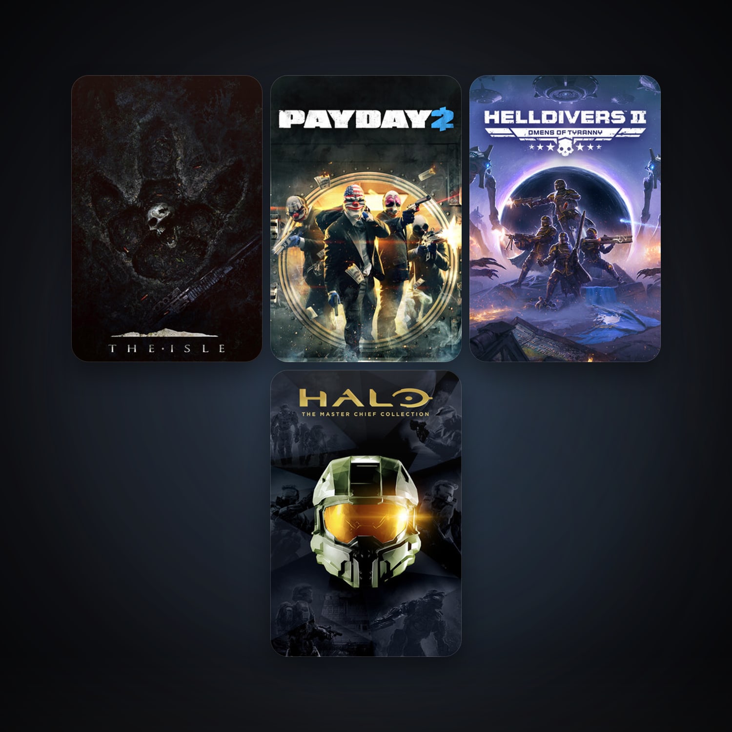 PAYDAY 2 + The Isle, 5 games, clean — HabibiAccounts