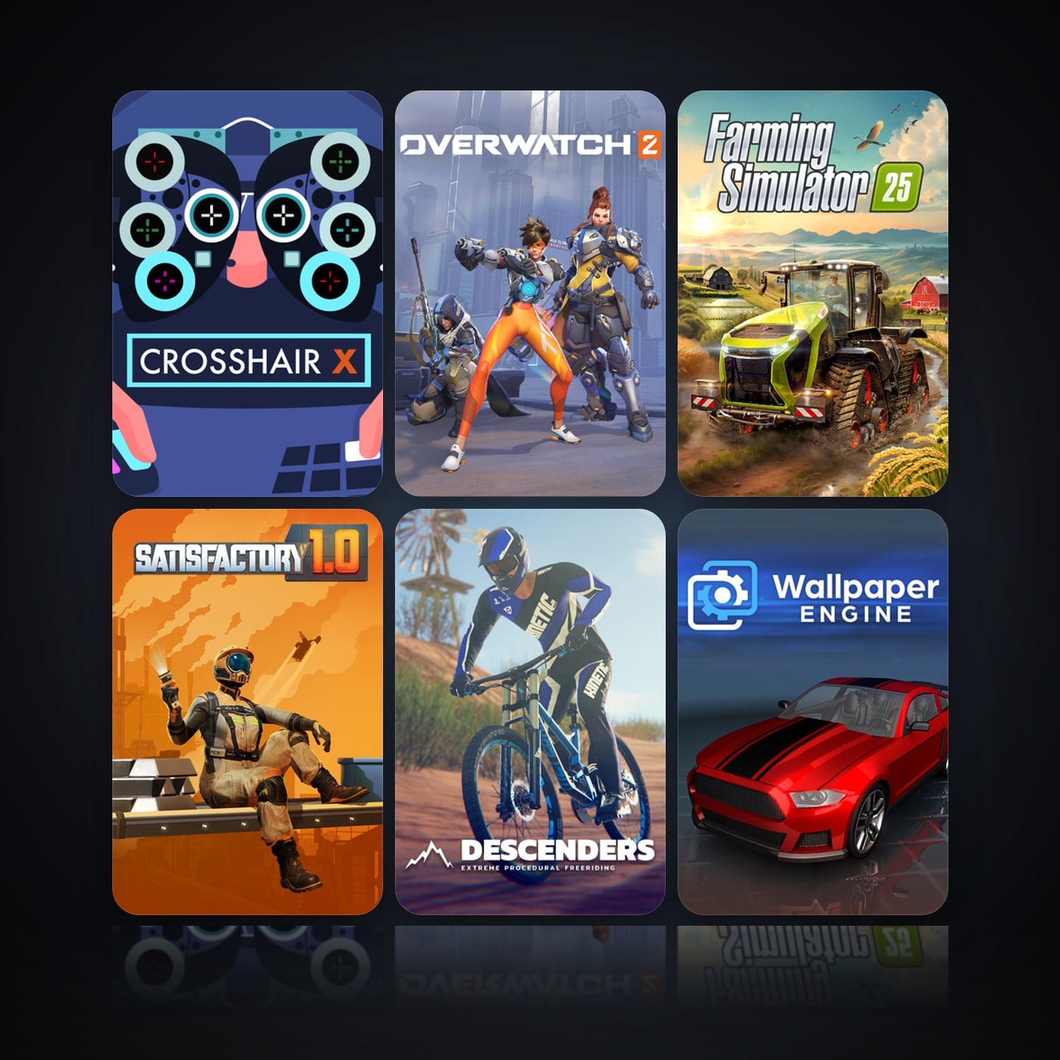 Crosshair X & Overwatch 2 | 43 Games | Clean — HabibiAccounts