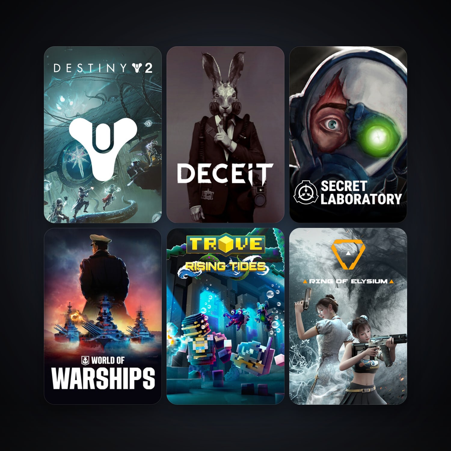 The Council + Trove, 27 games, clean — HabibiAccounts