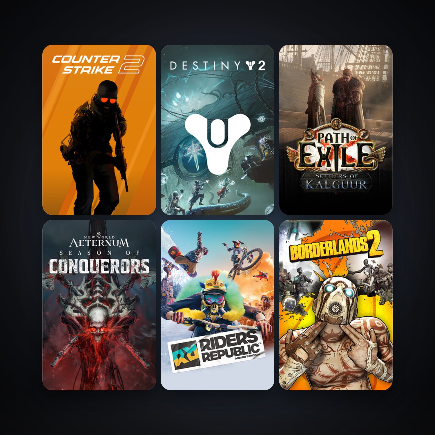 CS2 Prime + Borderlands 2, 48 games, Steam 10, clean — HabibiAccounts