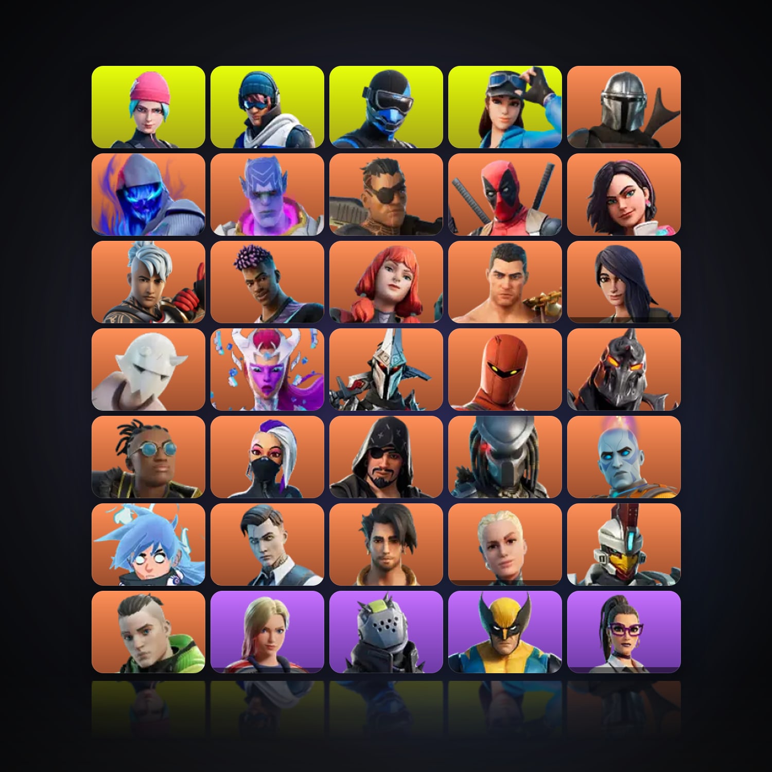 Fortnite | 125 Skins | 1.4K V-Bucks | Level 2096 | 151 Wins — HabibiAccounts
