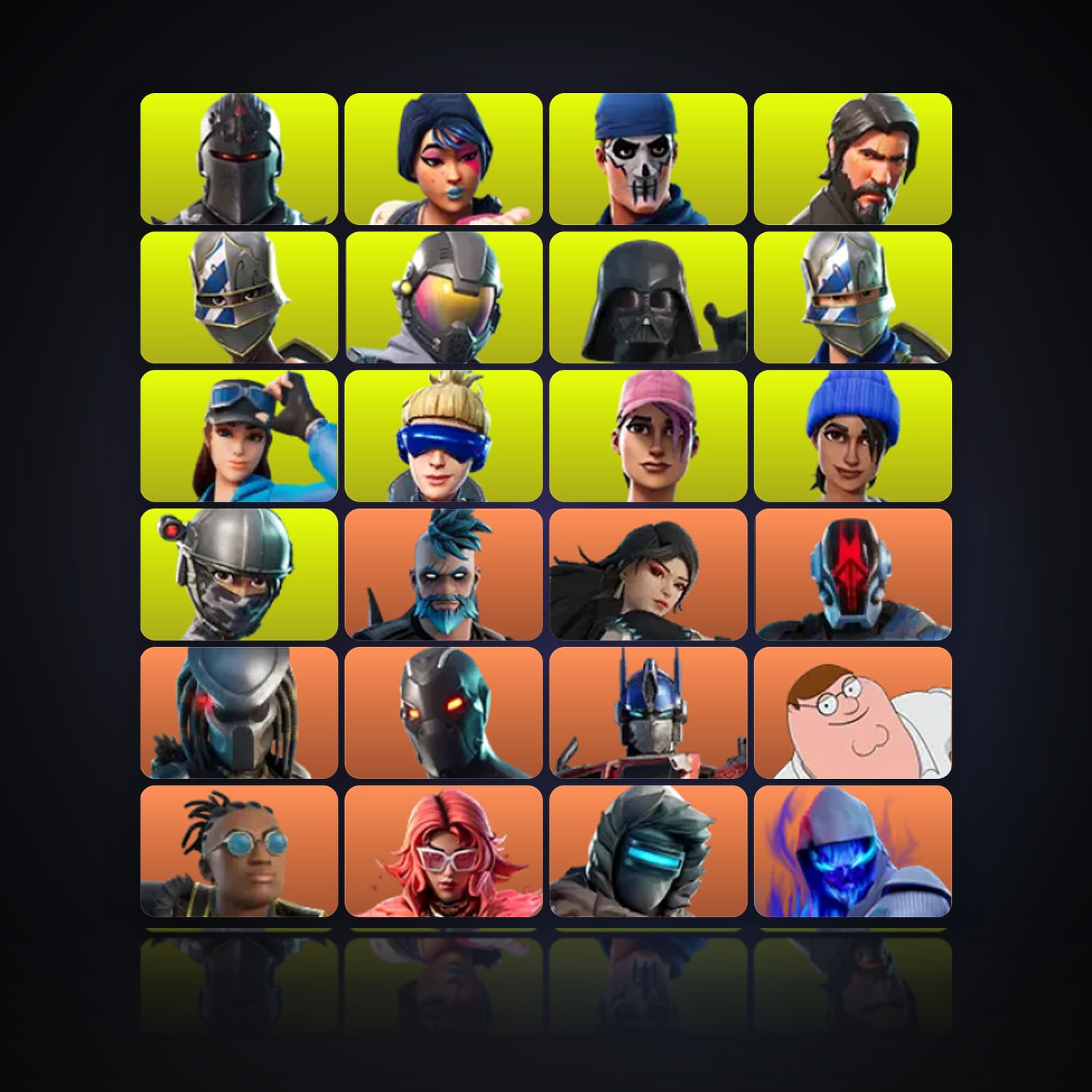 Fortnite | 367 Skins | 400 V-Bucks | Level 4574 | 1.7K Wins — HabibiAccounts