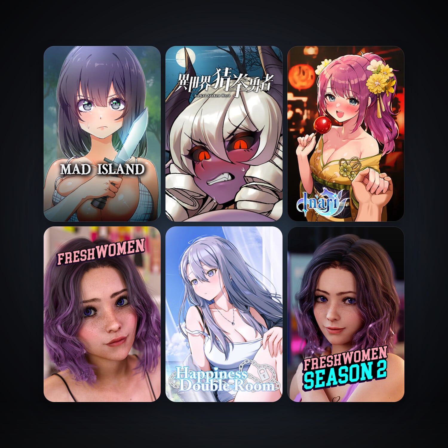 FreshWomen - Season 1 + Спальня счастья, 101 games, clean — HabibiAccounts