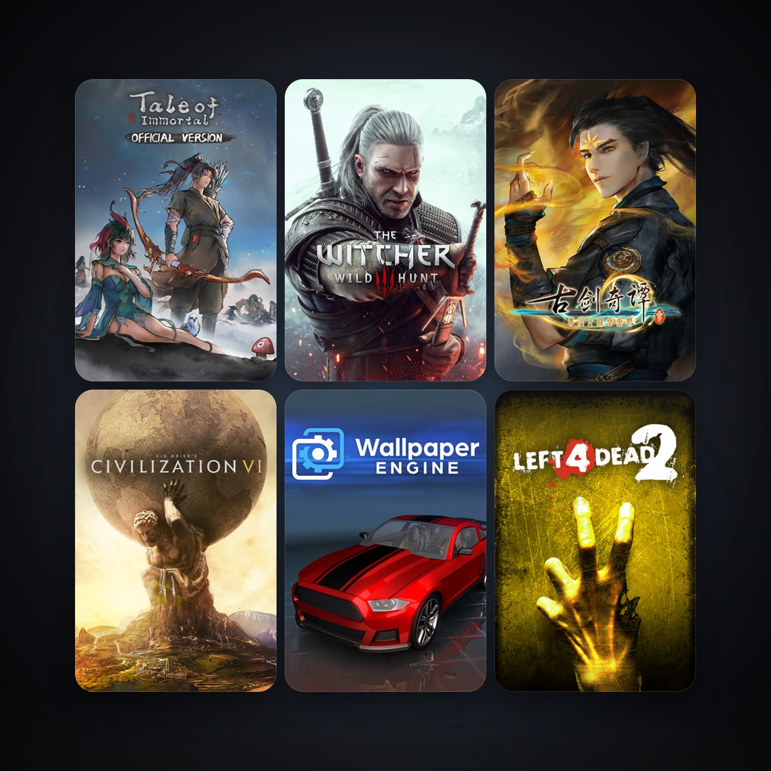 Left 4 Dead 2 + Dying Light, 23 games, clean — HabibiAccounts