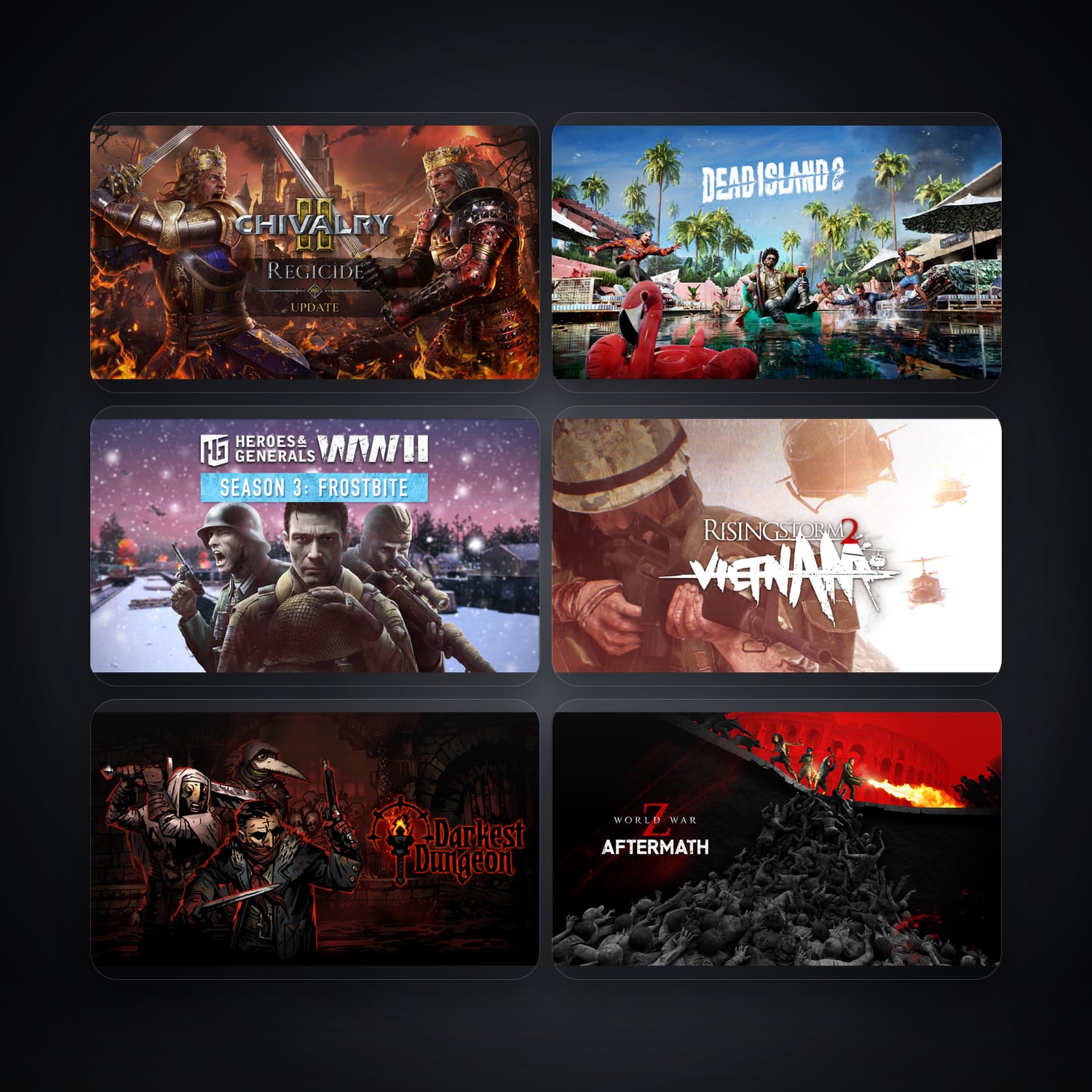 Chivalry 2 & Dead Island 2 | 486 Games — HabibiAccounts
