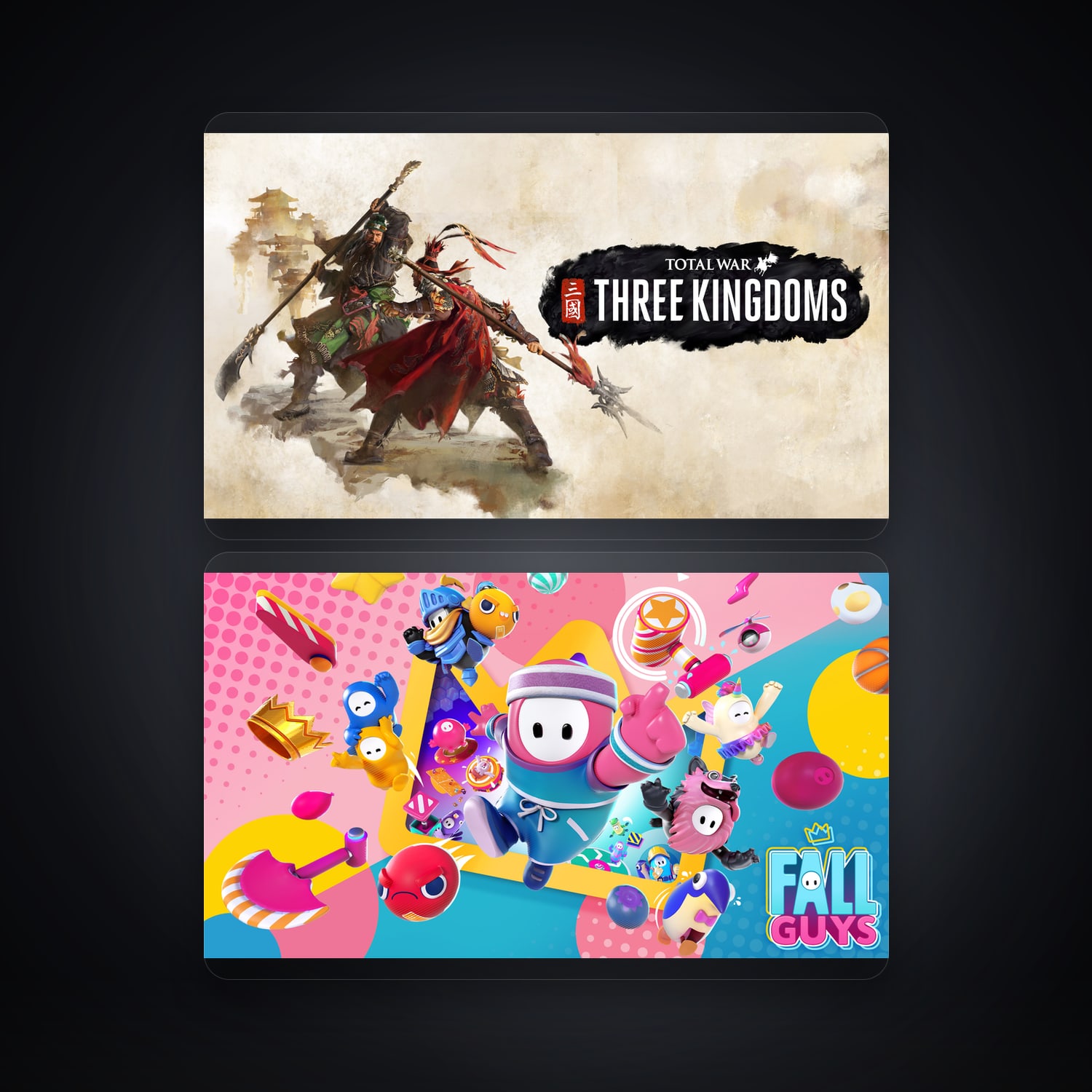 Epic Total War: THREE KINGDOMS + Fall Guys — ID — HabibiAccounts