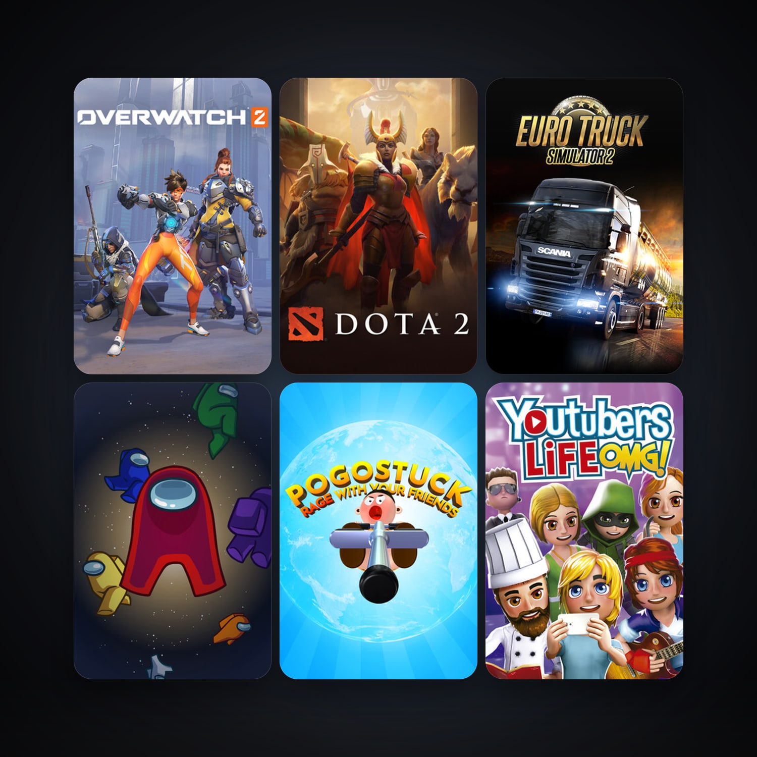 Free CS2 (No Prime) & Euro Truck Simulator 2 | 18 Games | Clean — HabibiAccounts