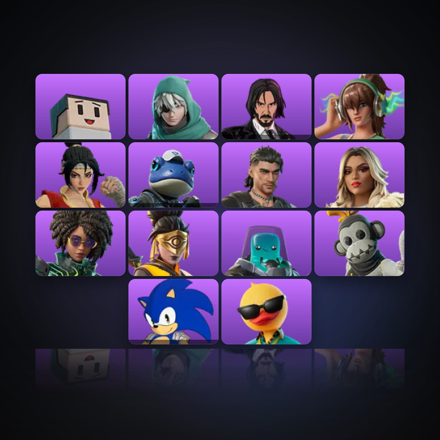 Fortnite | 15 Skins | 400 V-Bucks | Level 313 | 41 Wins — HabibiAccounts