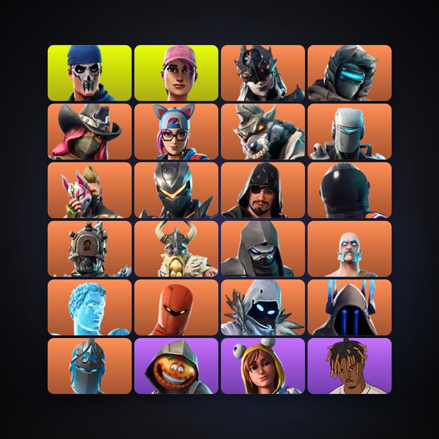 Fortnite | 51 Skins | Level 709 | 56 Wins — HabibiAccounts
