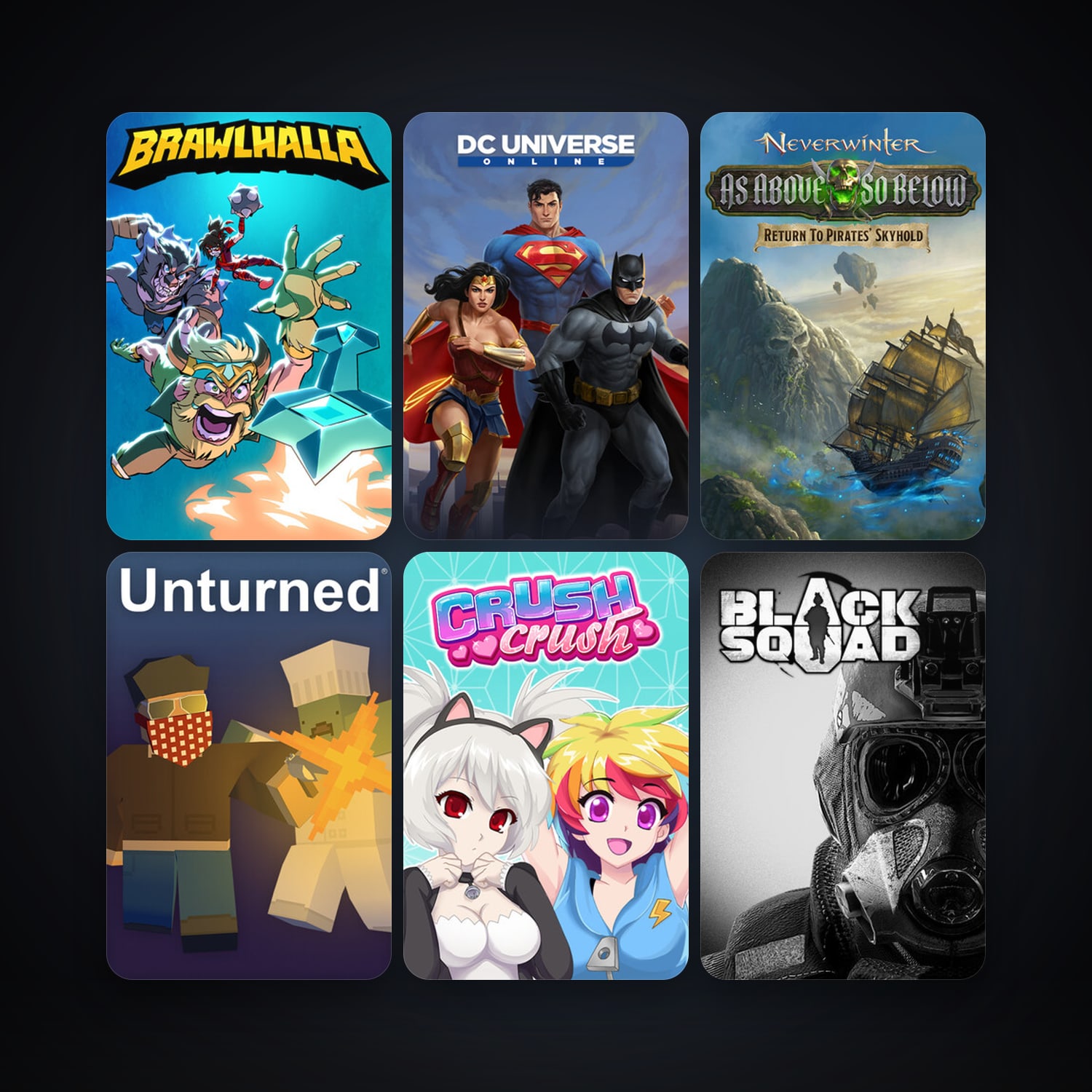 Free CS2 (No Prime) + DC Universe Online, 83 games, clean — HabibiAccounts