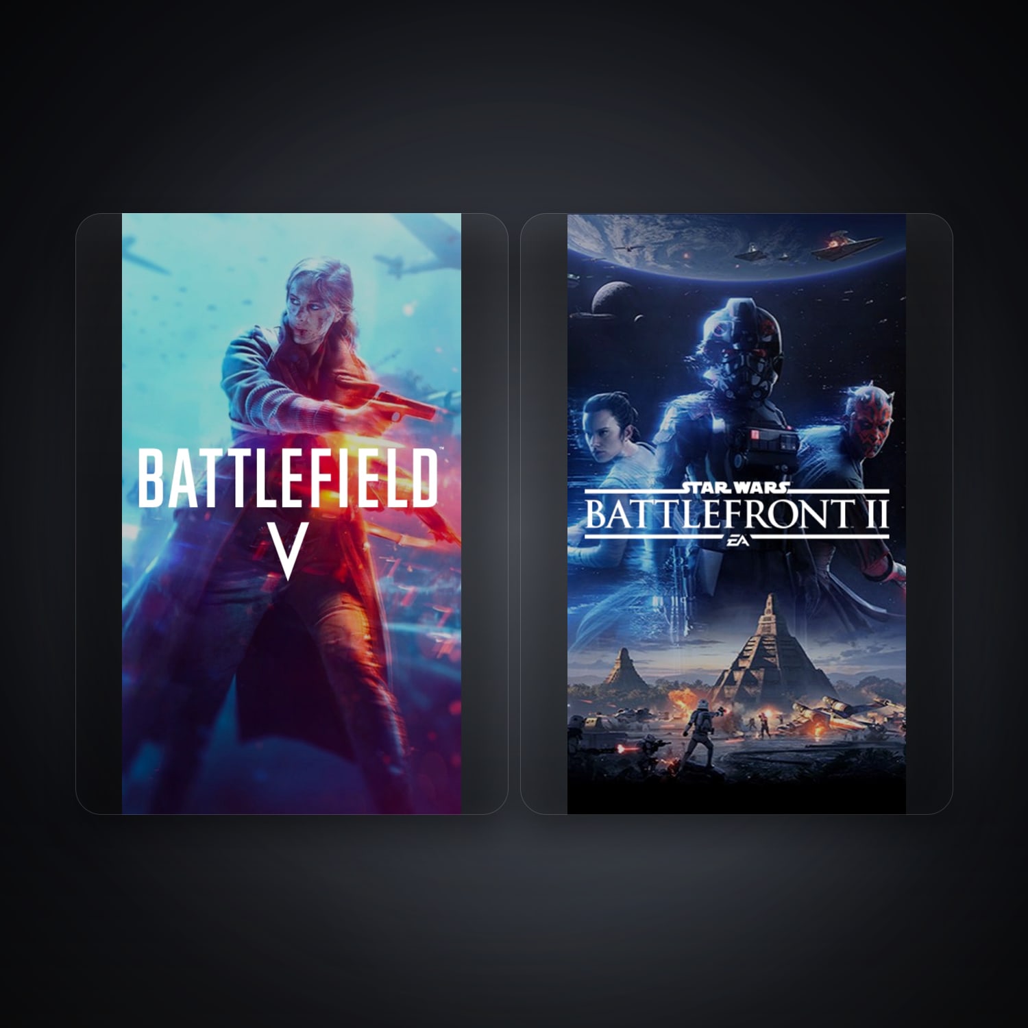 Battlefield V & STAR WARS Battlefront II | 2 Games — HabibiAccounts