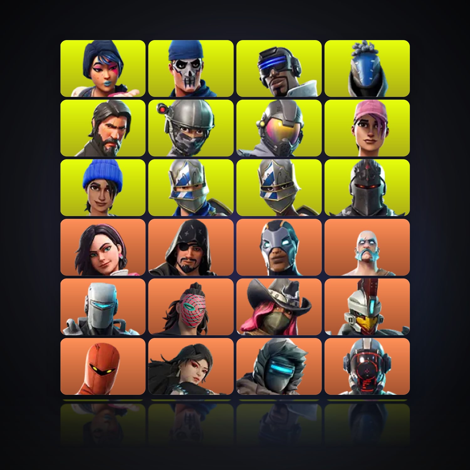 Fortnite | 166 Skins | 1.3K V-Bucks | Level 2287 | 611 Wins — HabibiAccounts