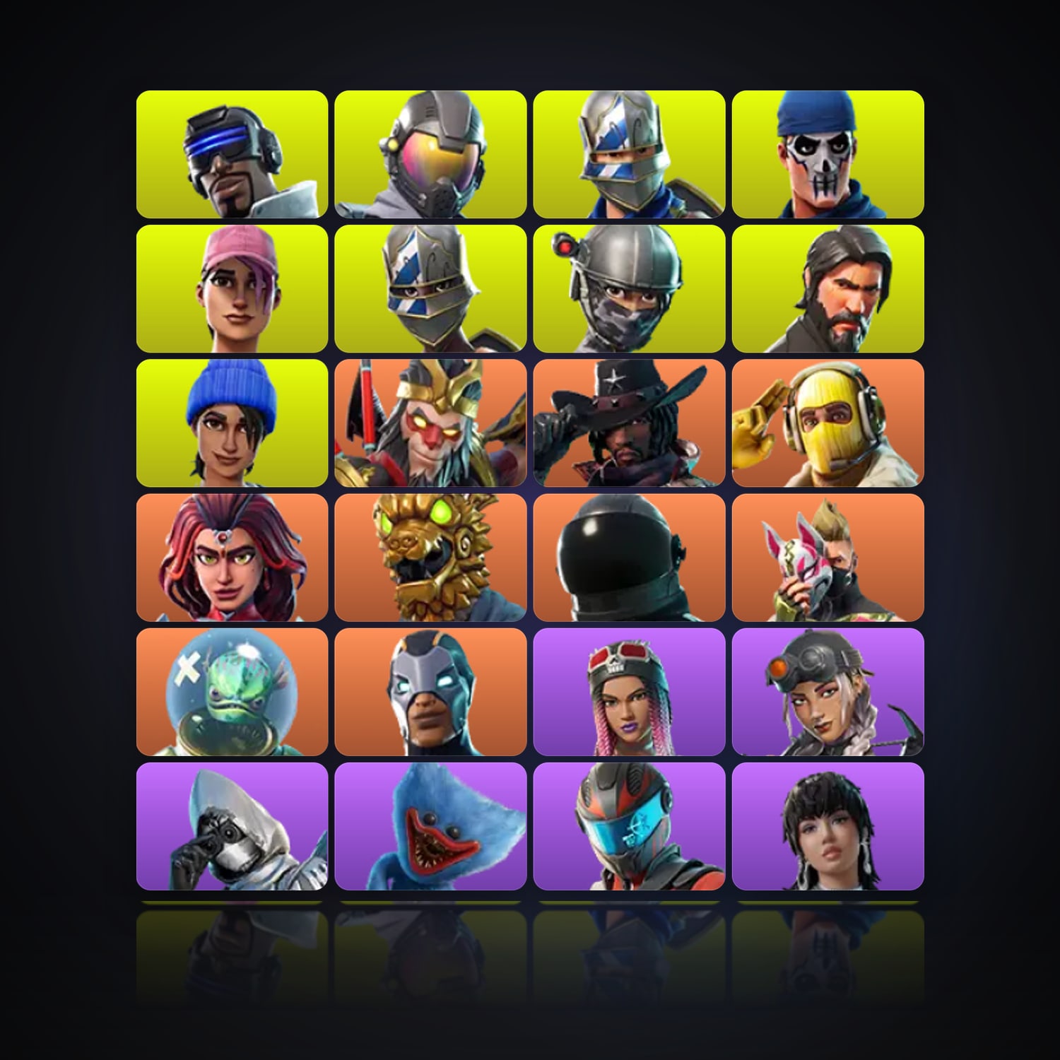 Fortnite | 215 Skins | 600 V-Bucks | Level 1884 | 147 Wins — HabibiAccounts